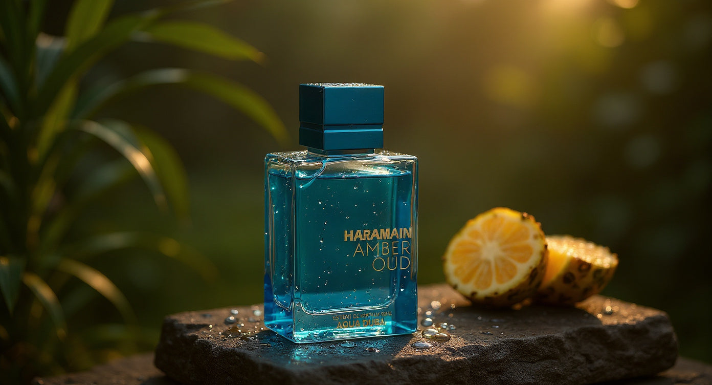 Ferahlığın En Lüks Hali: Al Haramain Amber Oud Aqua Dubai