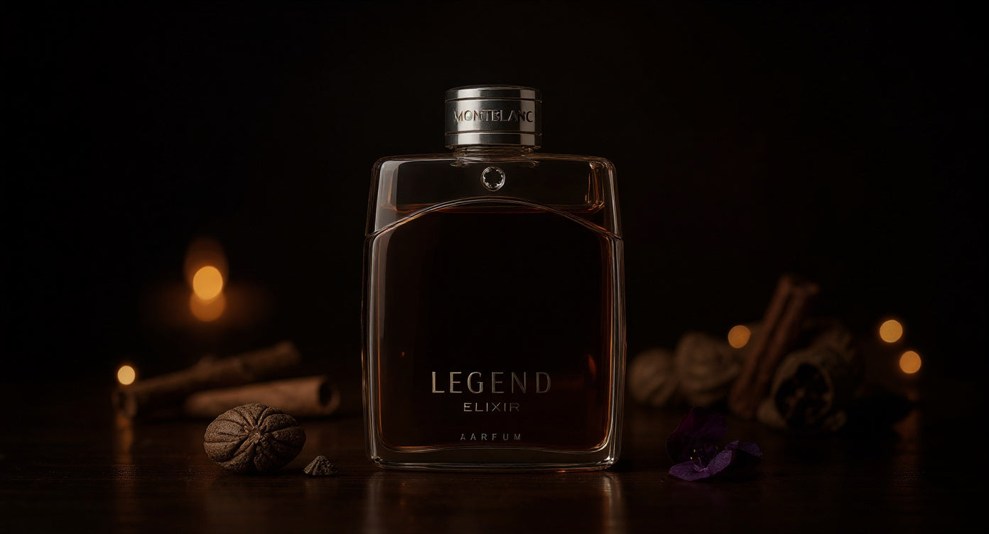 Karanlık Zarafetin Zirvesi: Montblanc Legend Elixir ✨