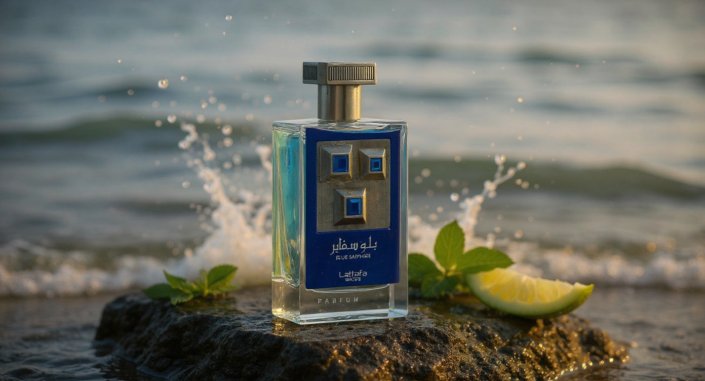 Mavi Derinliklerde Bir İmza: Lattafa Blue Sapphire İncelemesi 🌊