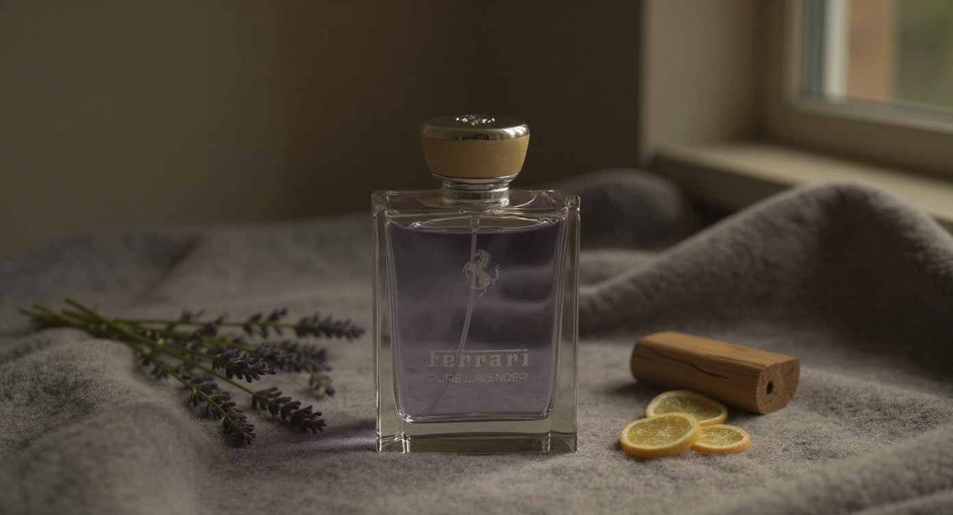 Ferahlığın Büyüleyici Zarafeti: Ferrari Pure Lavender EDT 🌿
