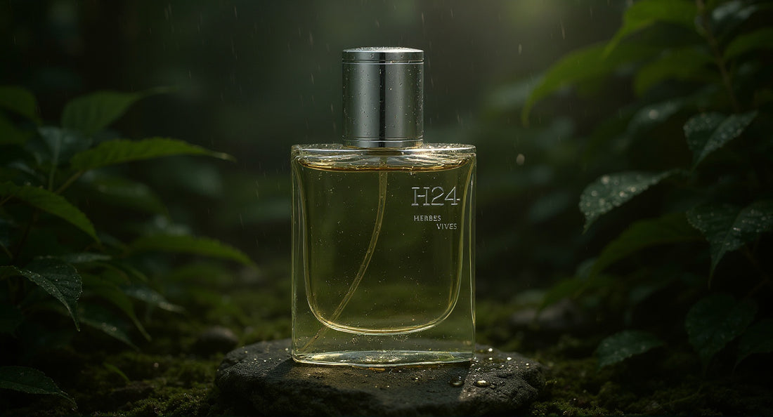 Yeşilin ve Yağmurun Modern İmzası: Hermès H24 Herbes Vives EDP 🌿