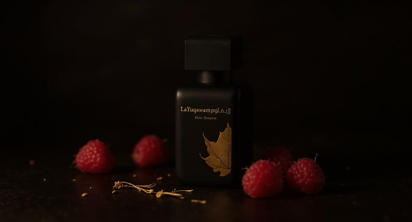 Deri ve Ahududunun Büyülü Uyumu: Rasasi La Yuqawam Homme EDP