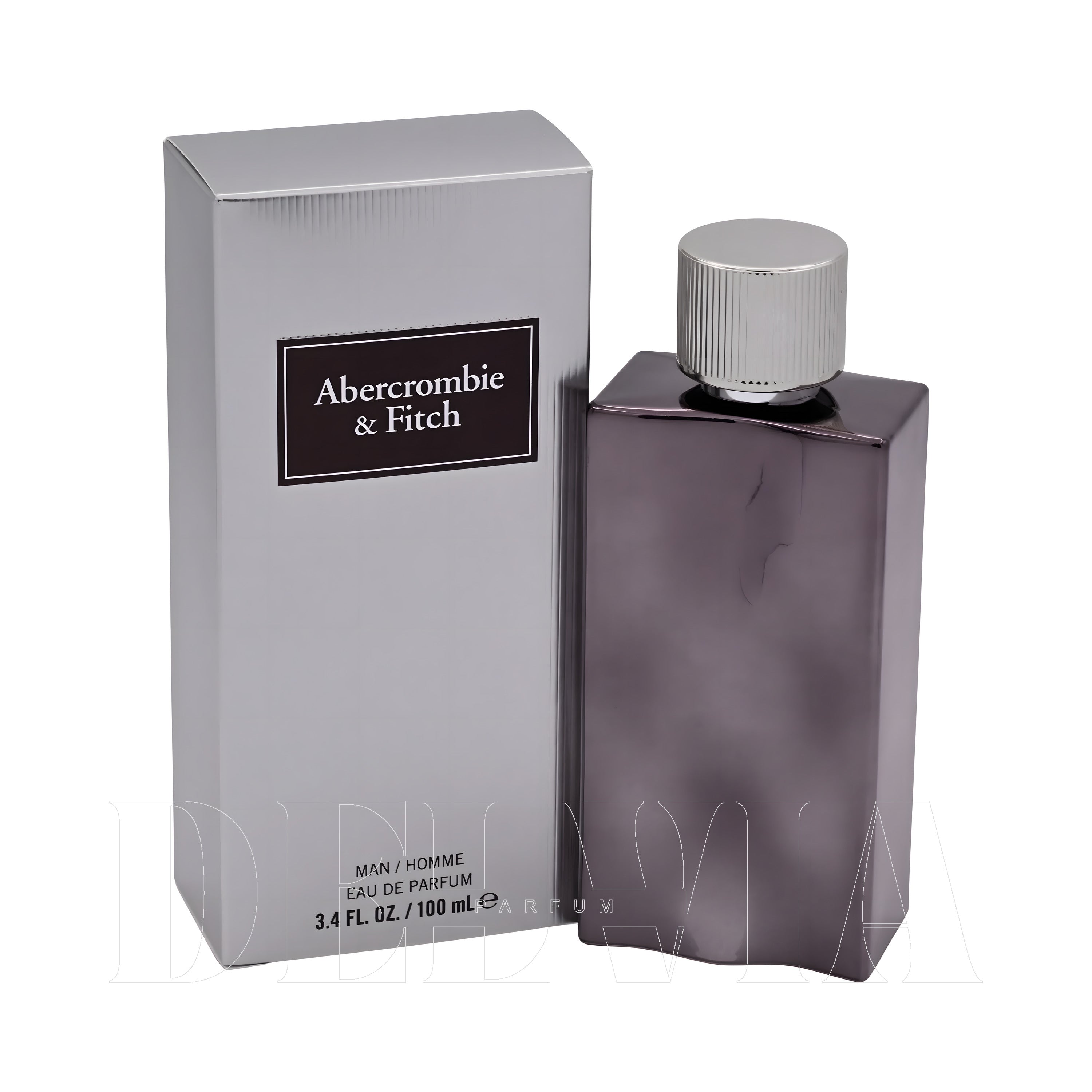 Abercrombie Fitch First Instinct Extreme 2 ml dekant parfüm — kutu ve şişe görseli