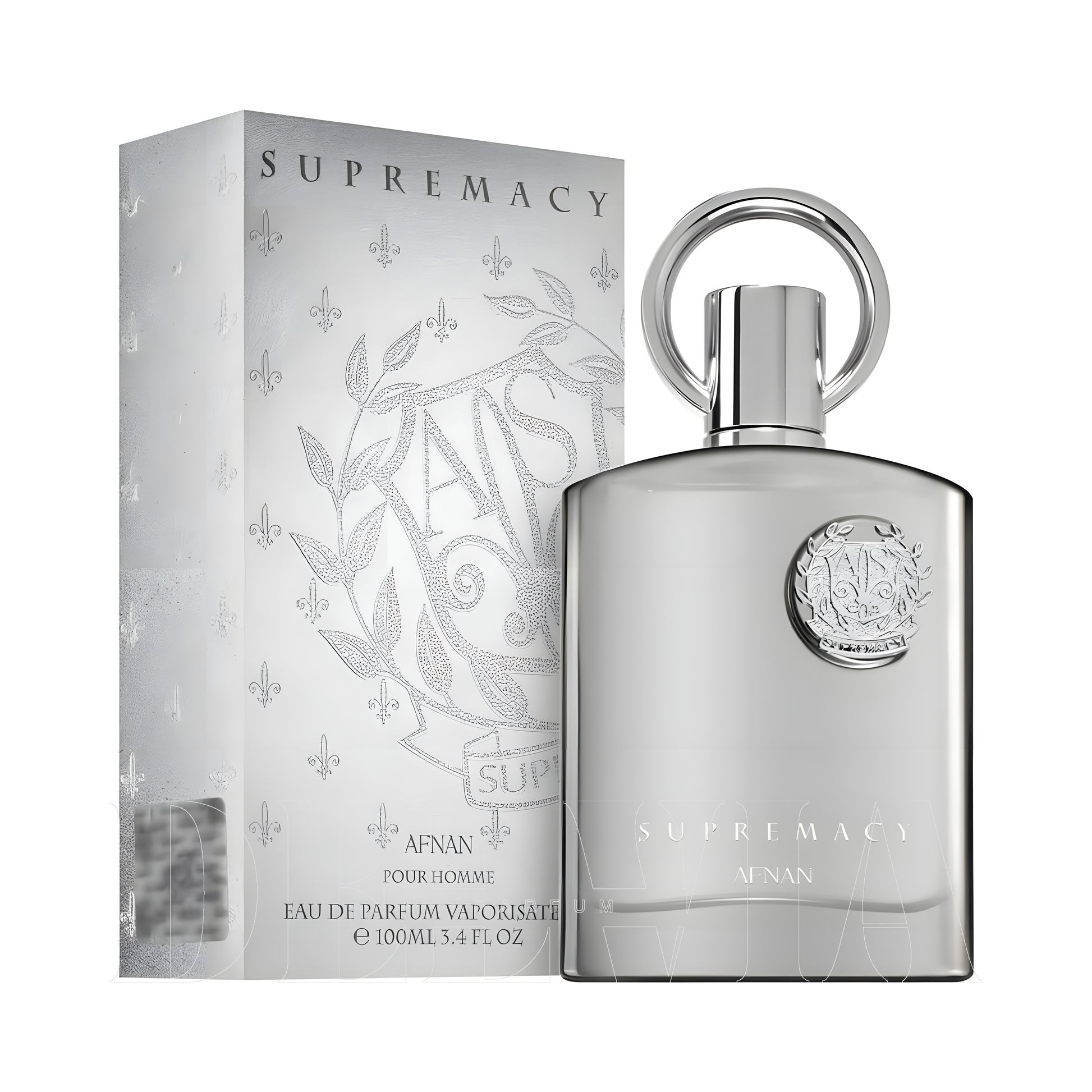 Afnan Supremacy Silver 2 ml dekant parfüm — şişe görseli
