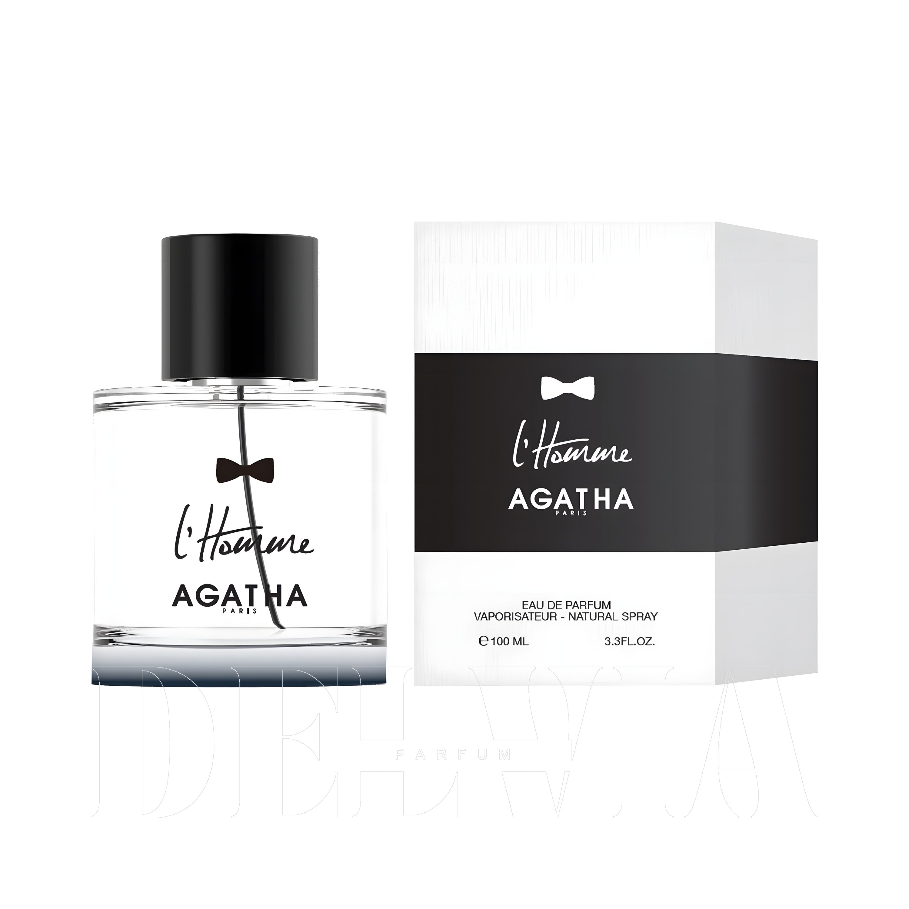 Agatha Paris L Homme Classique 10 ml dekant parfüm — kutu ve şişe görseli