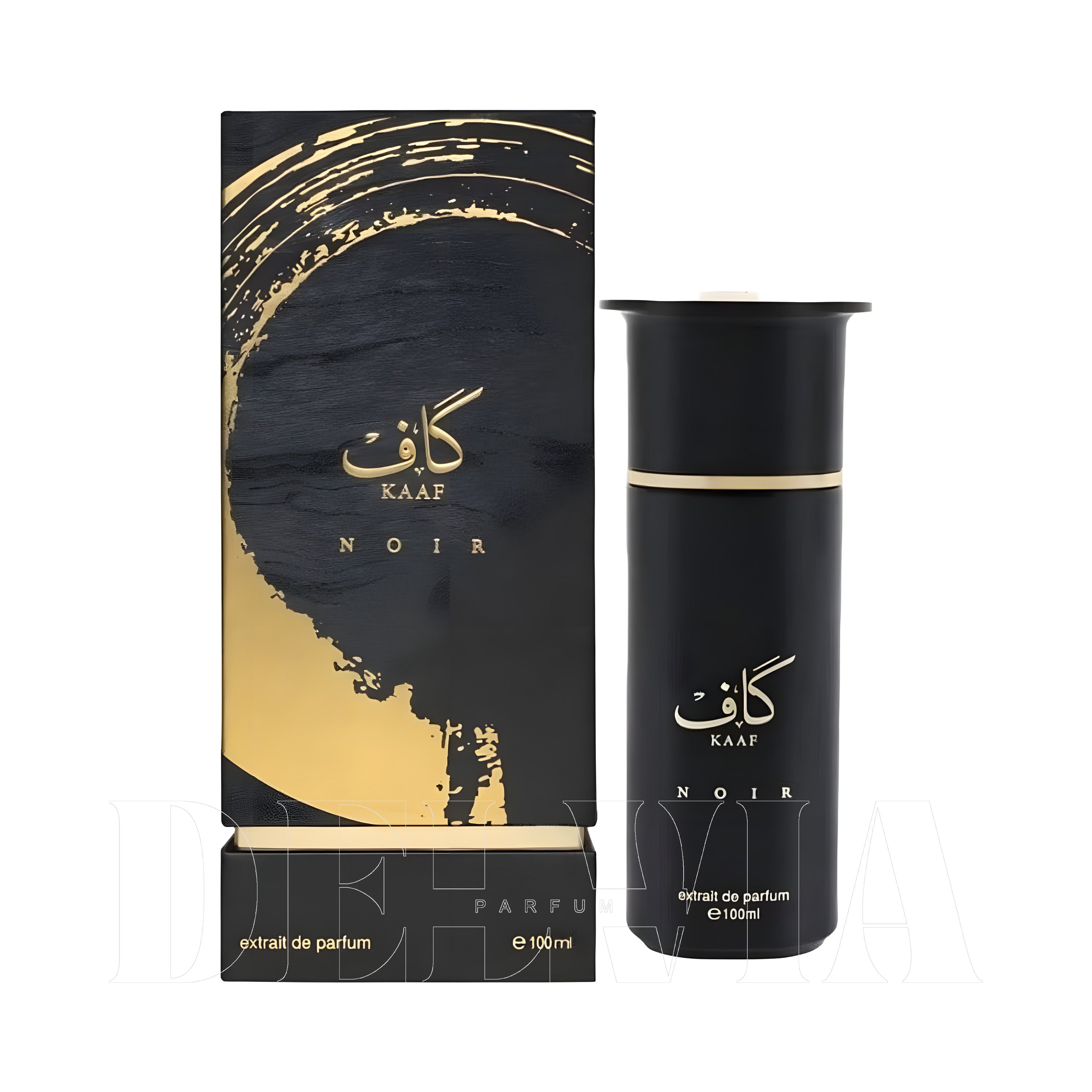 Ahmed Al Maghribi Kaaf Noir Extrait De Parfum Araba Kokusu — şişe görseli