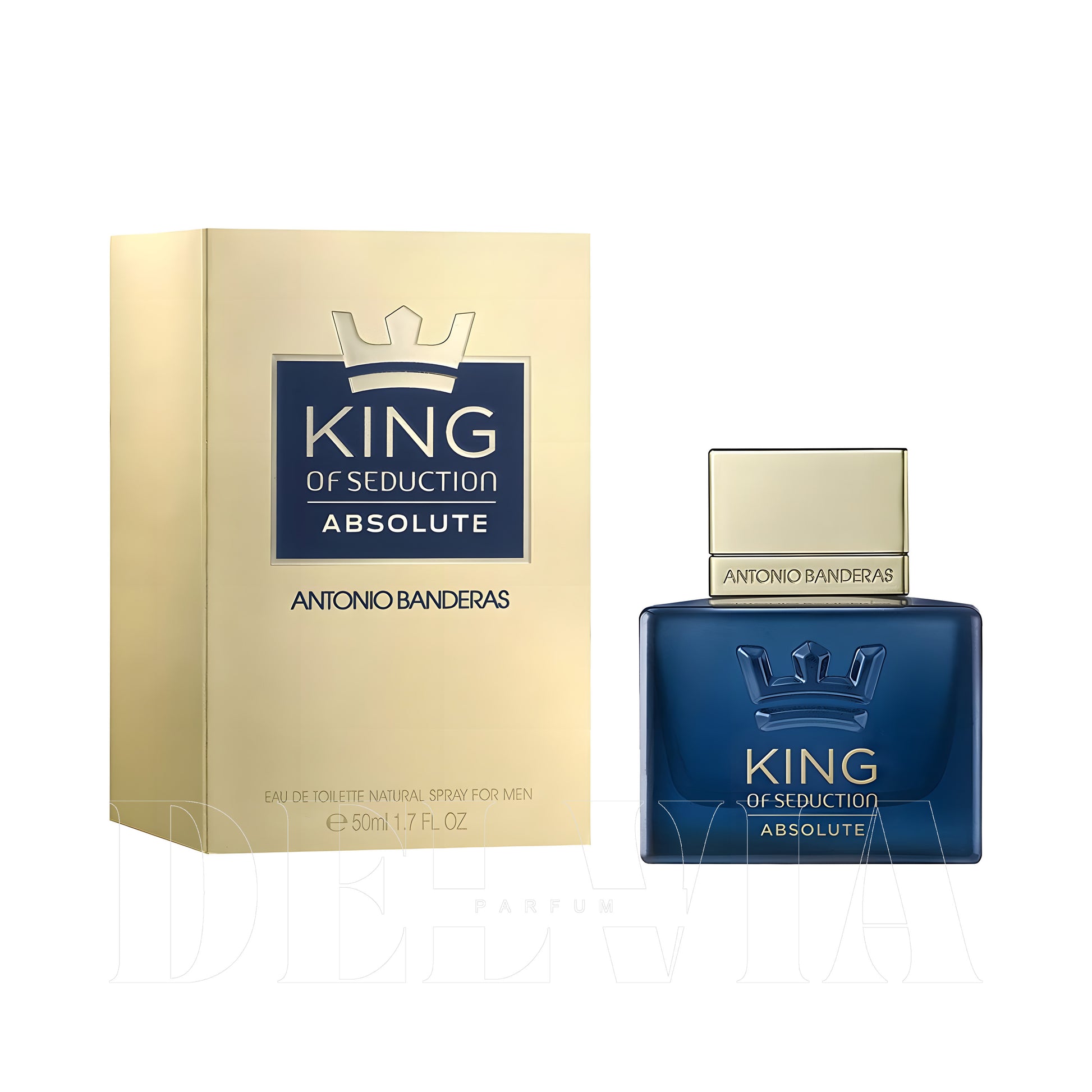 Antonio Banderas King Of Seduction Absolute Araba Kokusu — kutu ve şişe görseli