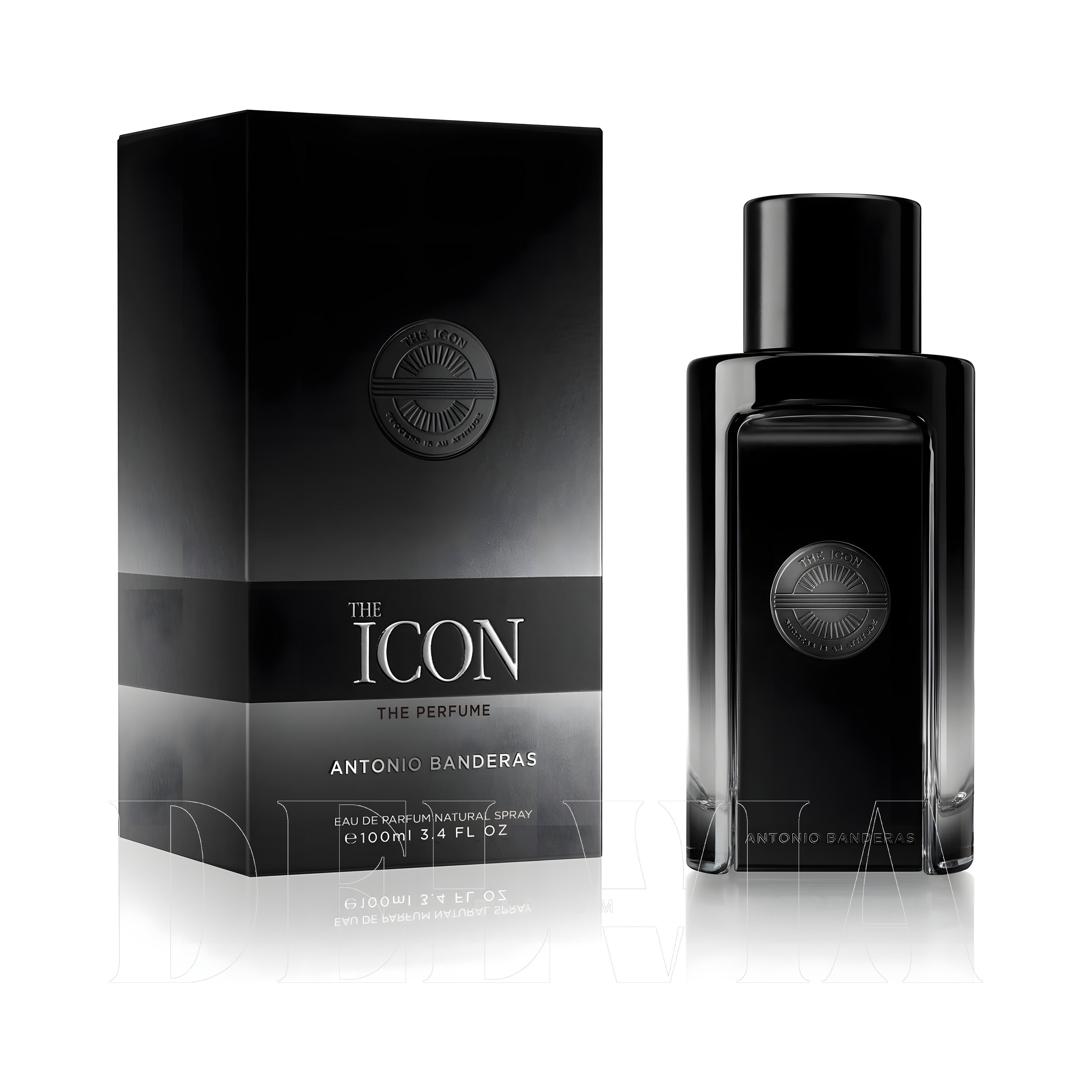 Antonio Banderas The Icon The Perfume 30 ml dekant parfüm — kutu ve şişe görseli