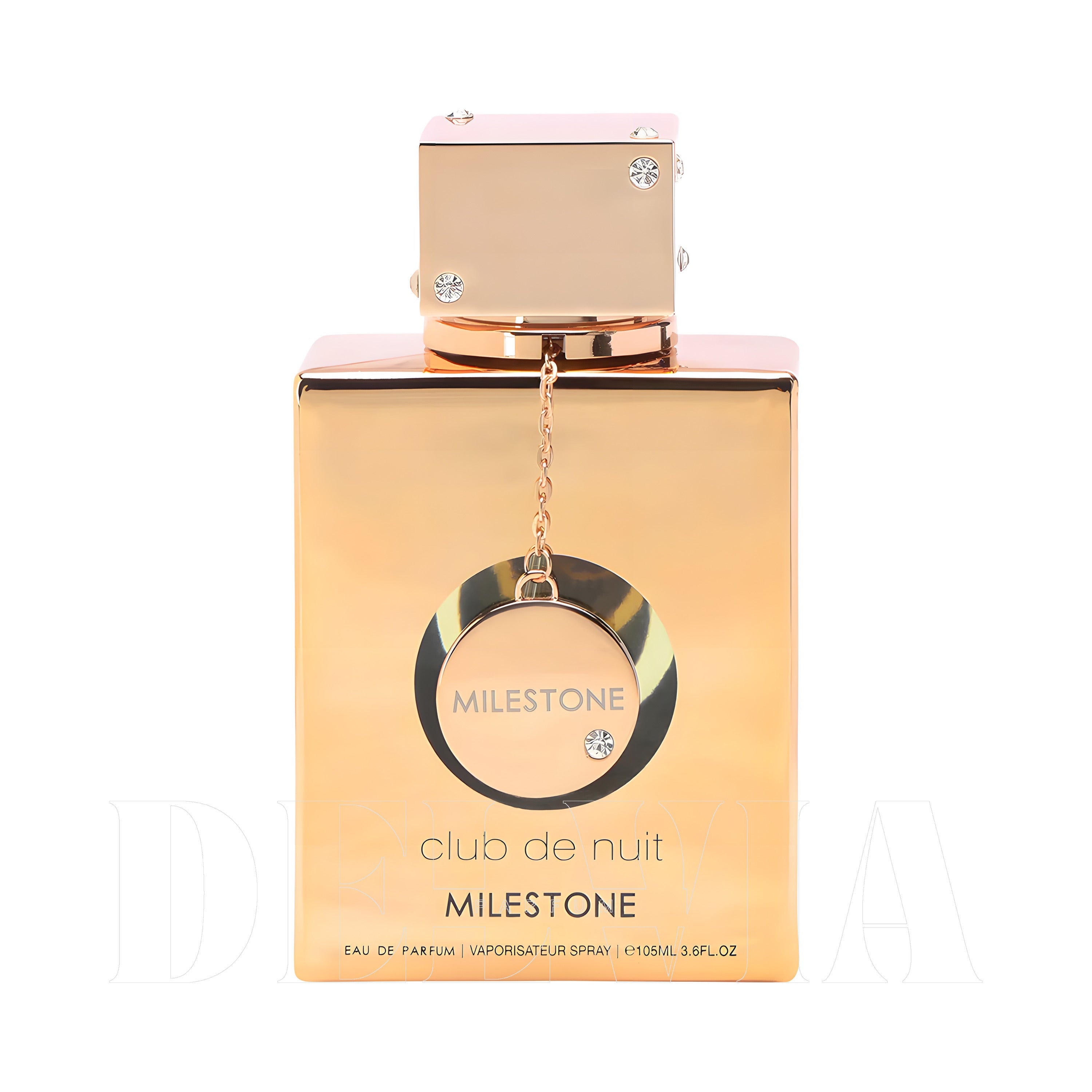 Armaf Club De Nuit Milestone Unisex 3 ml dekant parfüm — kutu ve şişe görseli