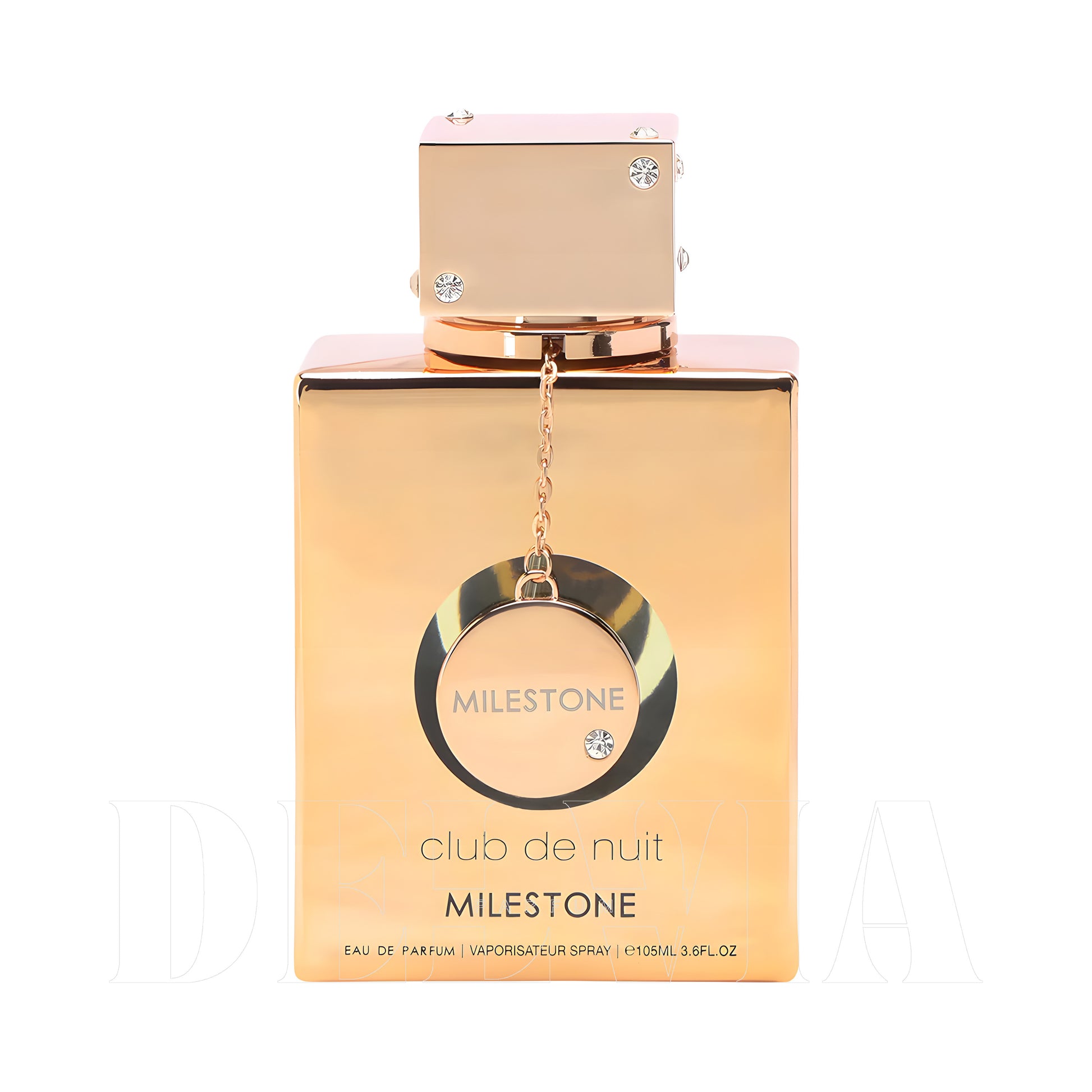 Armaf Club De Nuit Milestone Unisex 5 ml dekant parfüm — kutu ve şişe görseli
