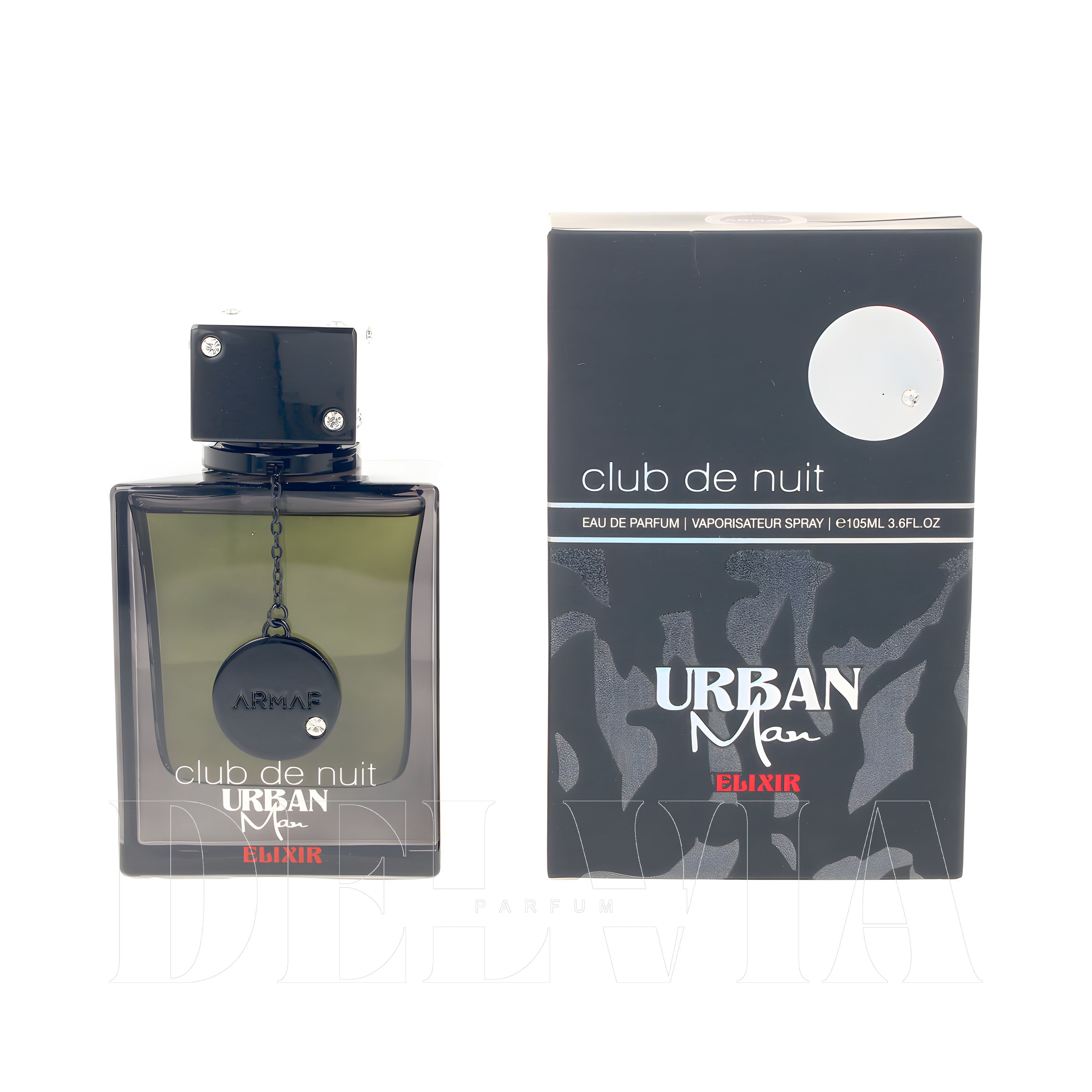 Armaf Club De Nuit Urban Elixir Kokulu Sabun — kutu ve şişe görseli