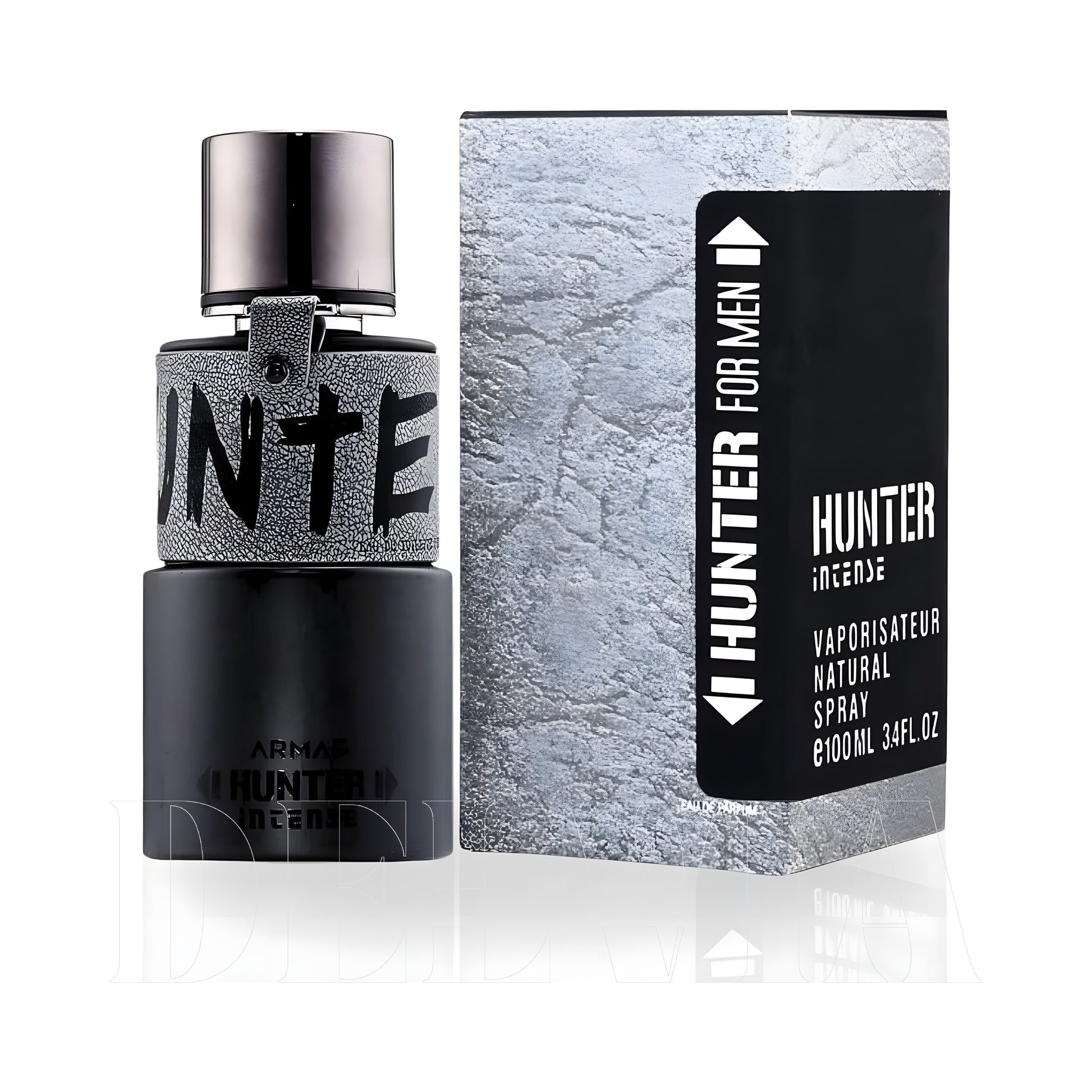 Armaf Hunter Intense 1 Ml dekant parfüm 1 ml — kutu ve şişe görseli