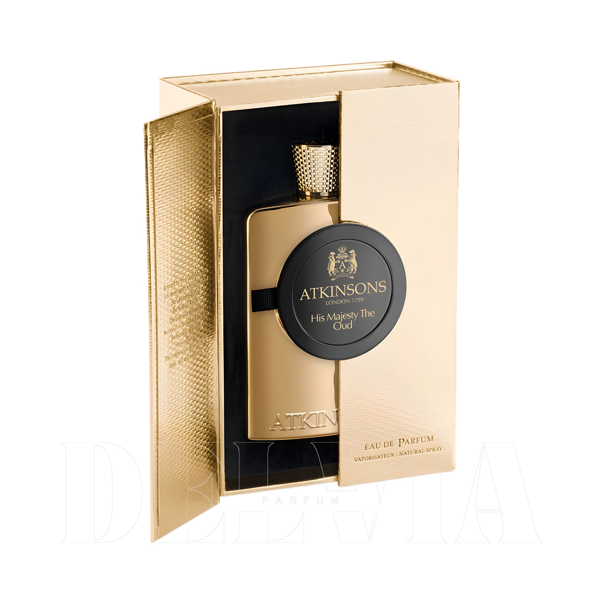 Atkinsons His Majesty The Oud 10 ml dekant parfüm — şişe görseli