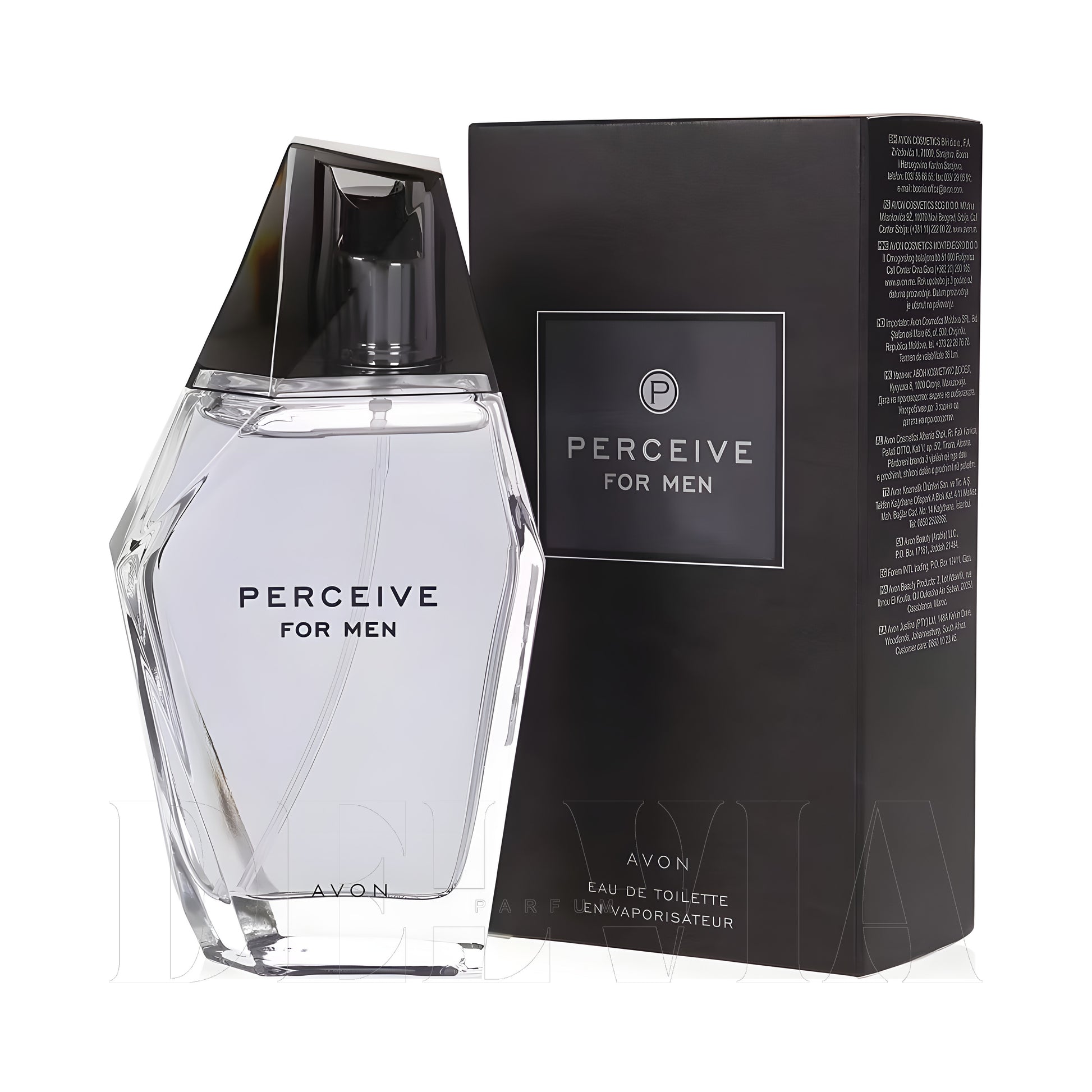 Avon Perceive 1 ml dekant parfüm — kutu ve şişe görseli