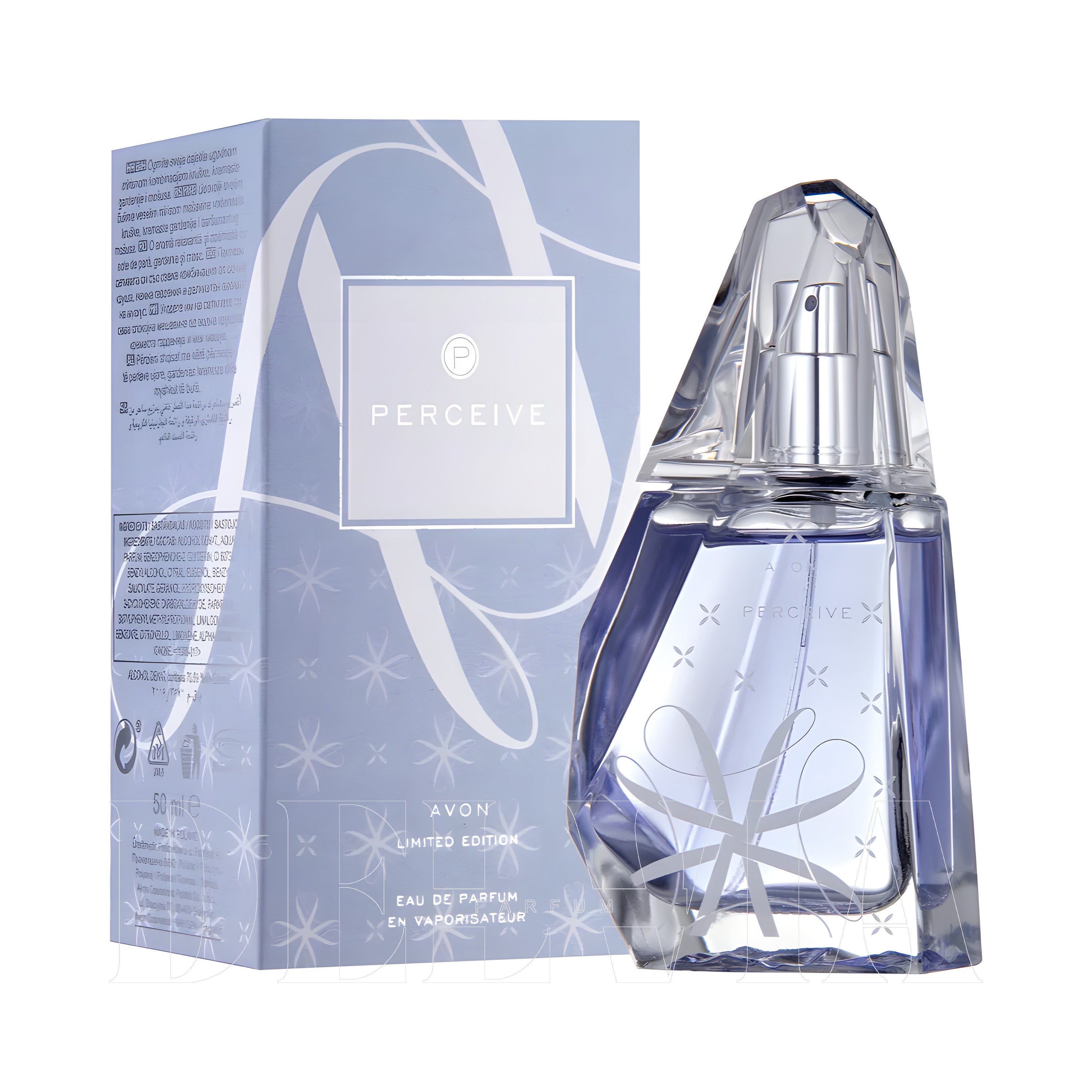 Avon Perceive 1 ml dekant parfüm — şişe+kutu görseli