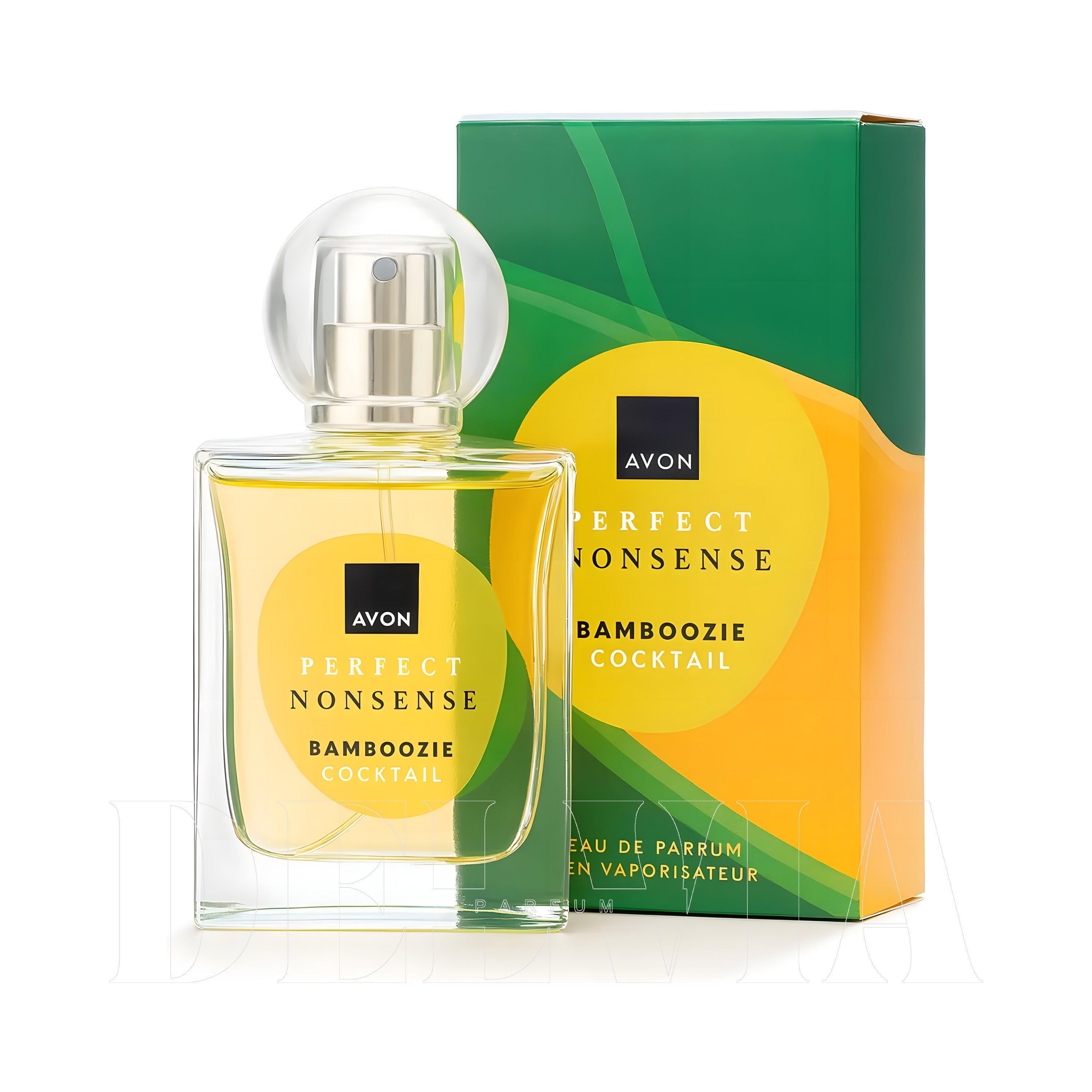 Avon Perfect Nonsense Bamboozie Cocktail 2 ml dekant parfüm — şişe+kutu görseli