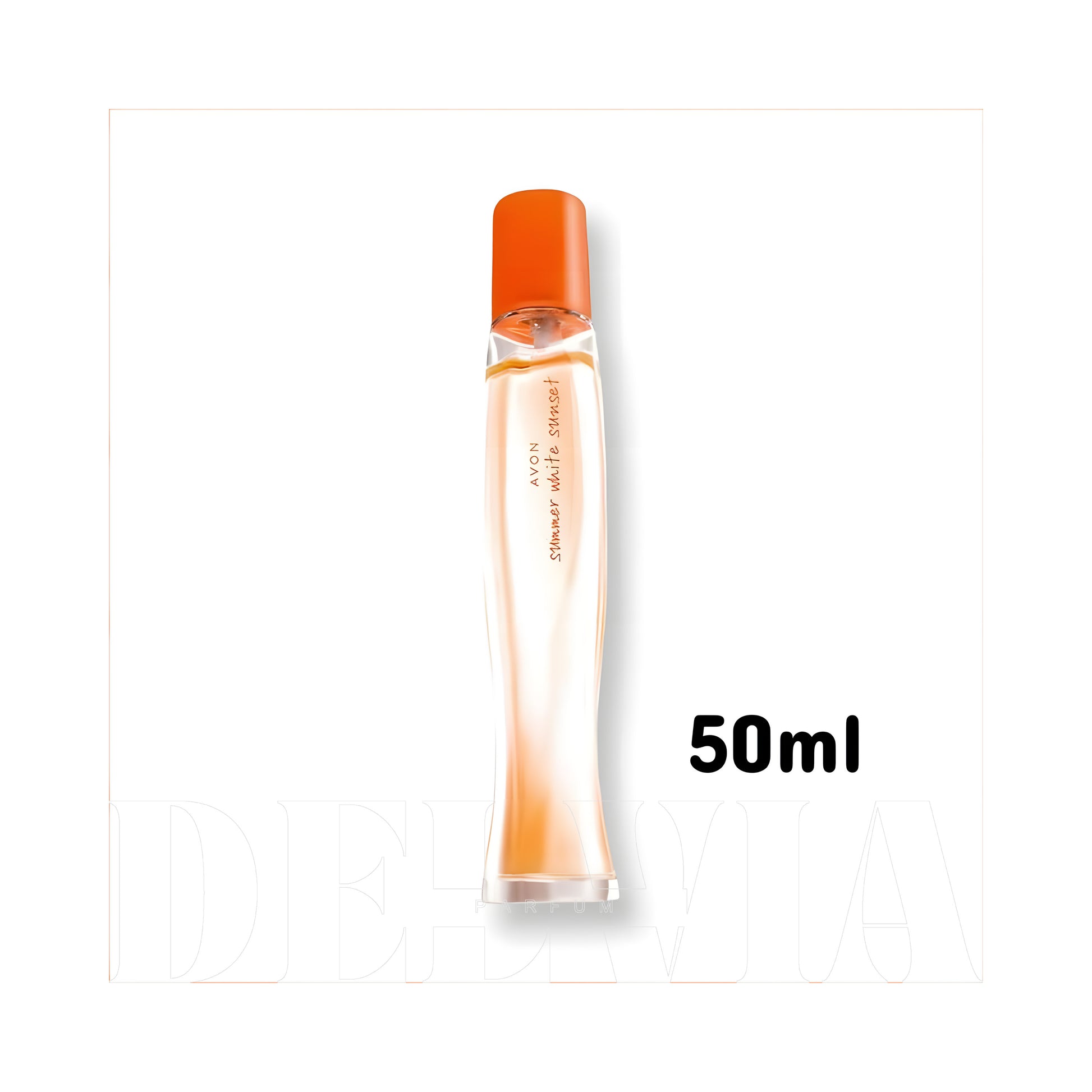 Avon Summer White Sunset 8 ml dekant parfüm — şişe görseli