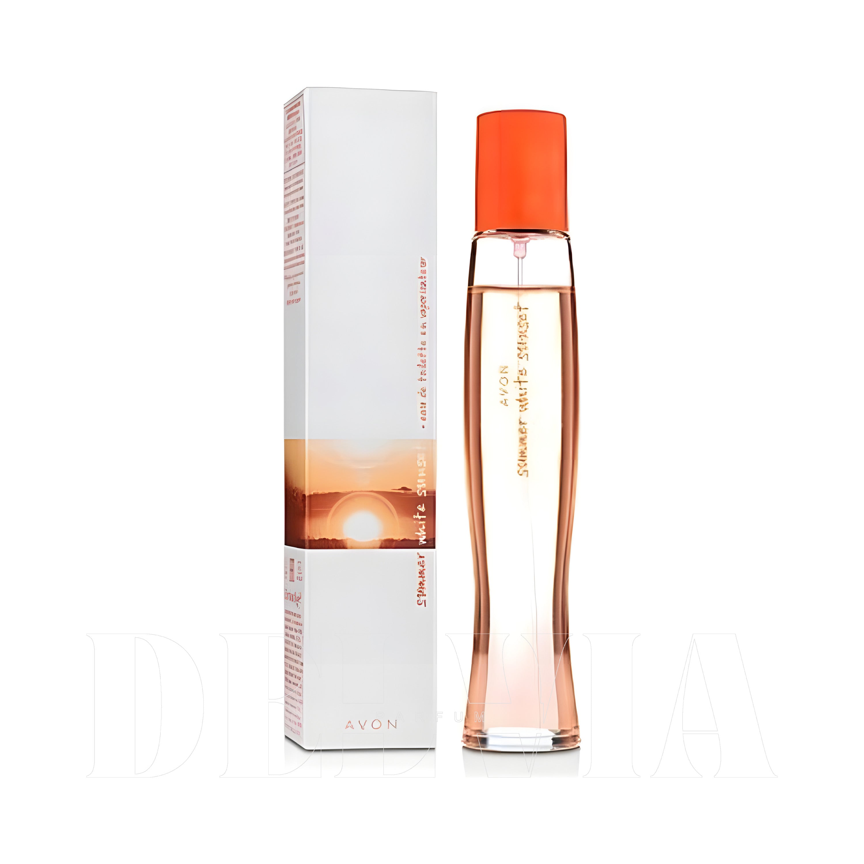 Avon Summer White Sunset Oda Kokusu — kutu ve şişe görseli