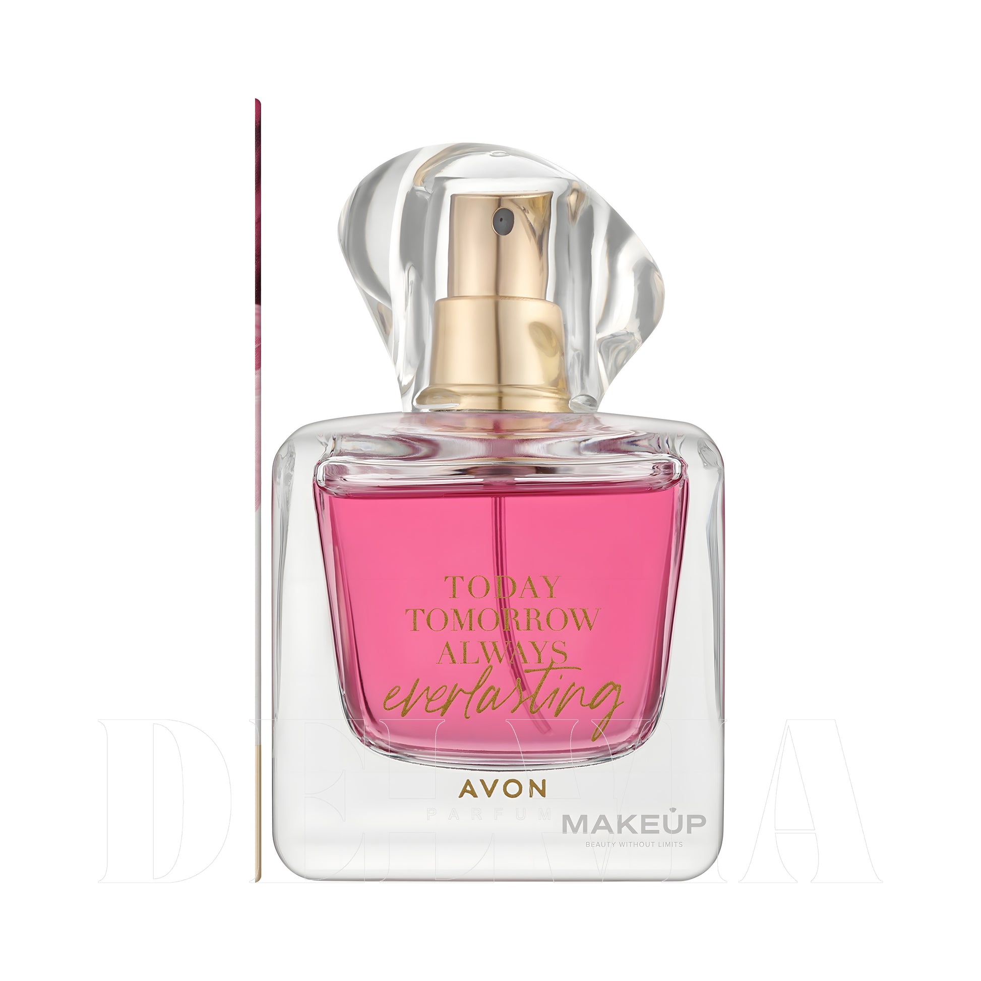Avon Today Tomorrow Everlasting 10 ml dekant parfüm — kutu ve şişe görseli