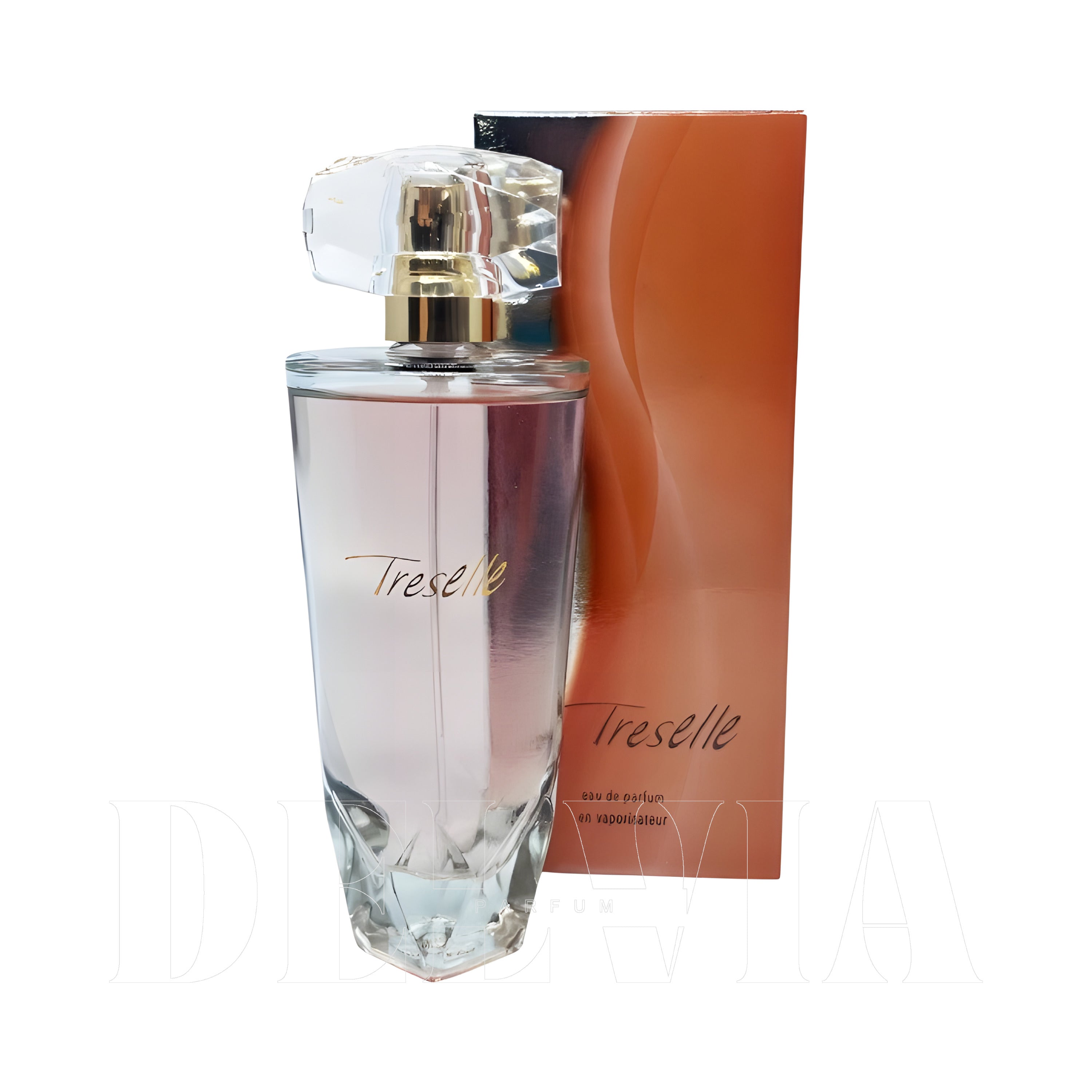 Avon Treselle 8 ml dekant parfüm — kutu ve şişe görseli