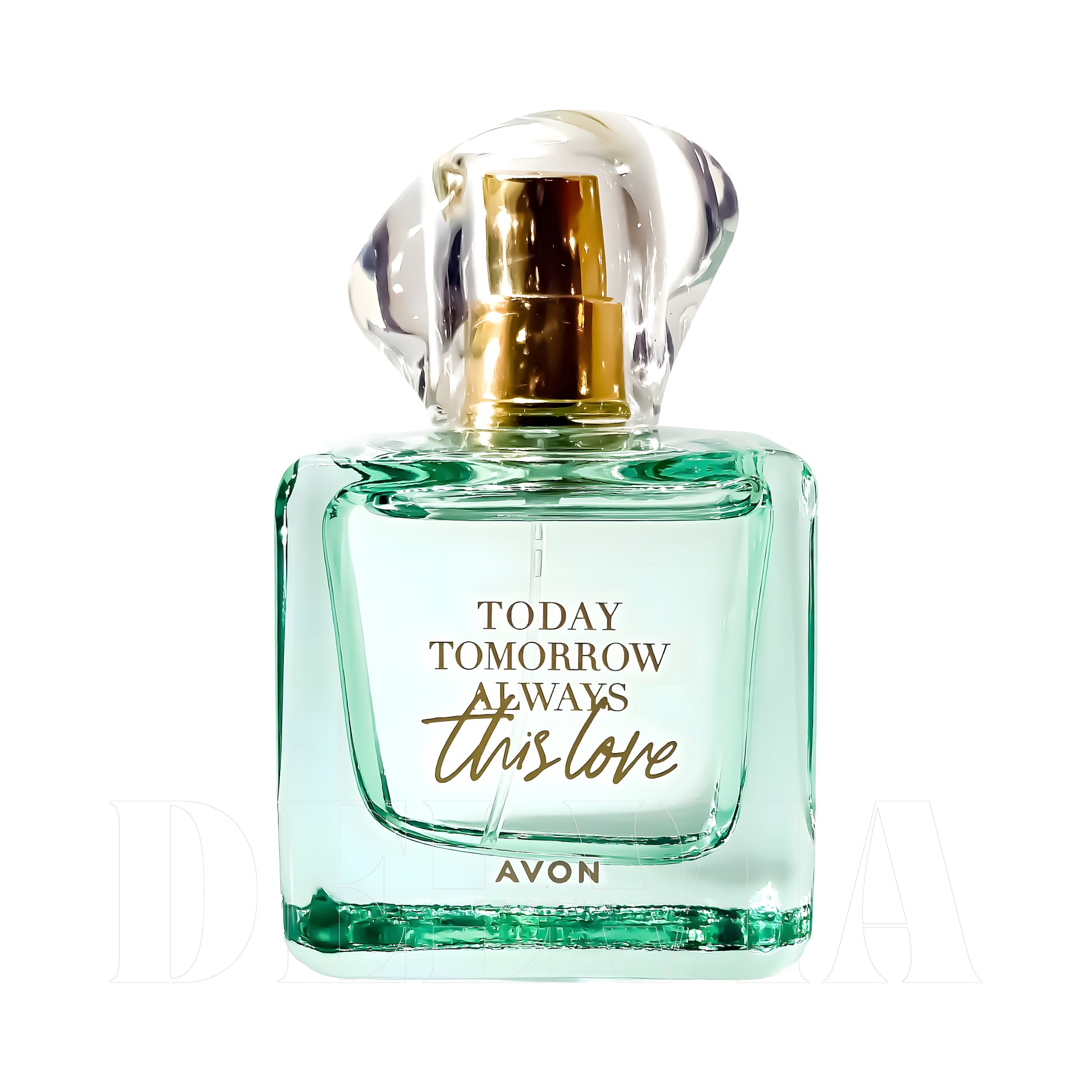 Avon Tta This Love 2 ml dekant parfüm — kutu ve şişe görseli