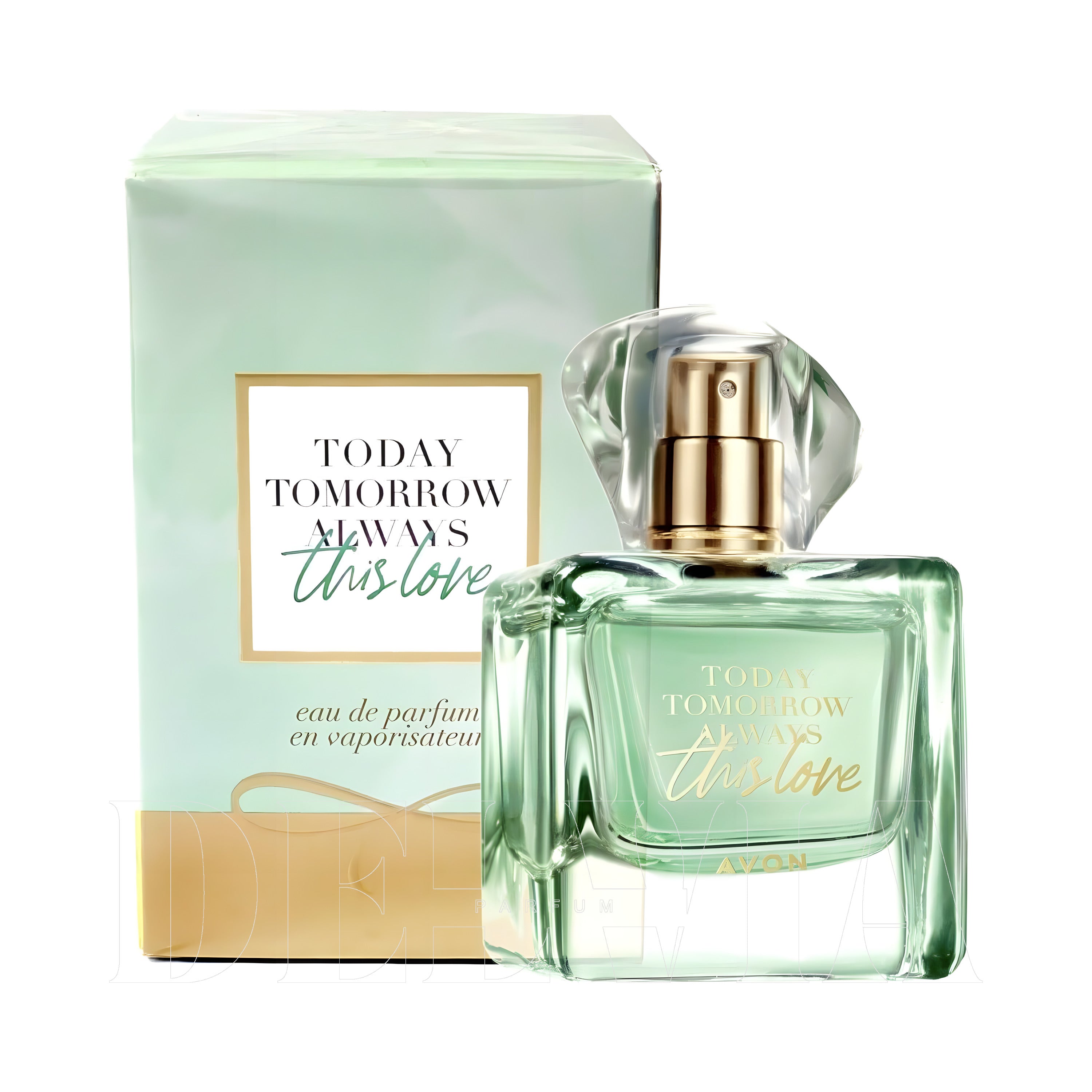 Avon Tta This Love 5 ml dekant parfüm — şişe+kutu görseli