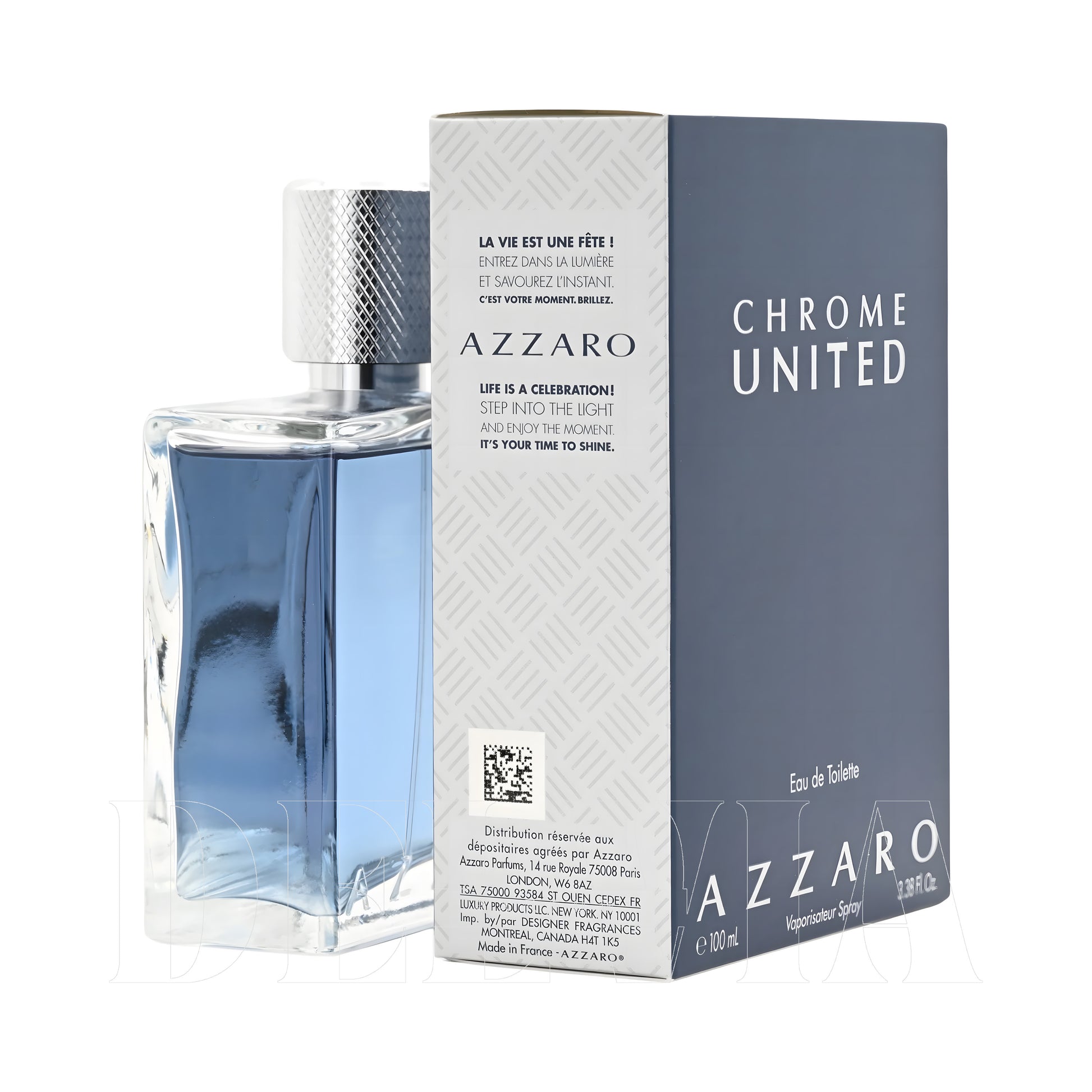 Azzaro Chrome United Araba Kokusu — şişe görseli