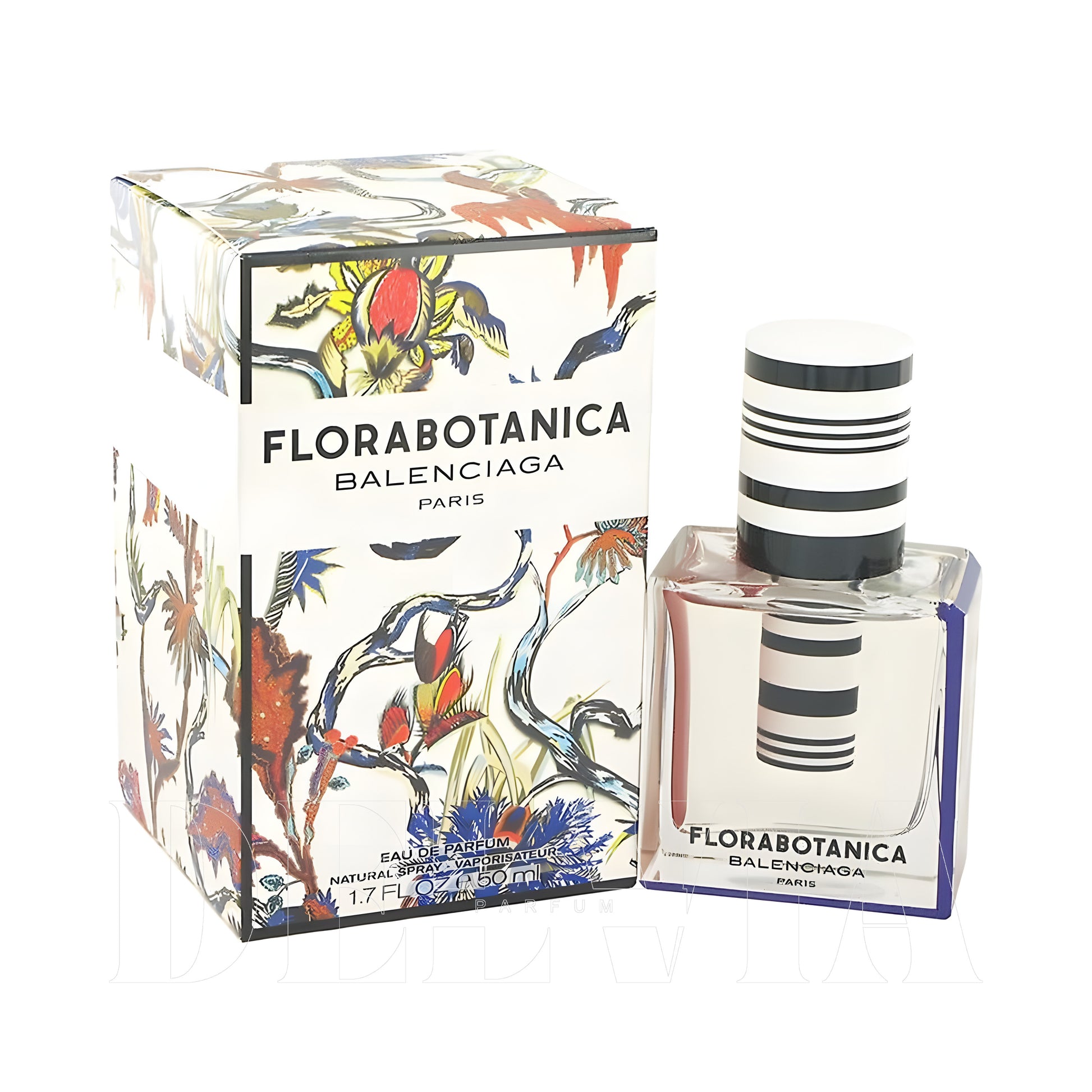 Balenciaga Florabotanica 1 ml dekant parfüm — kutu ve şişe görseli