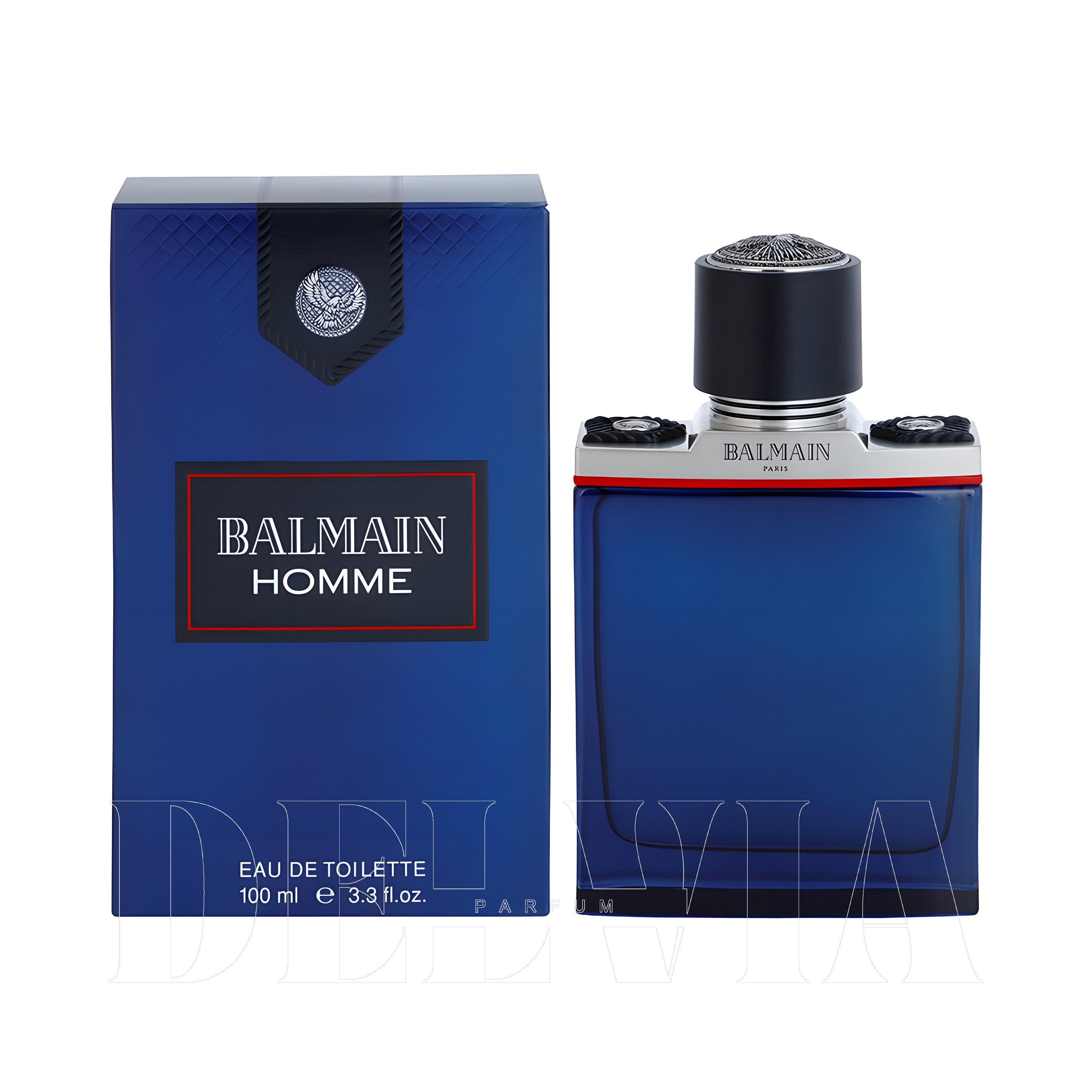 Balmain Homme 30 ml dekant parfüm — kutu ve şişe görseli