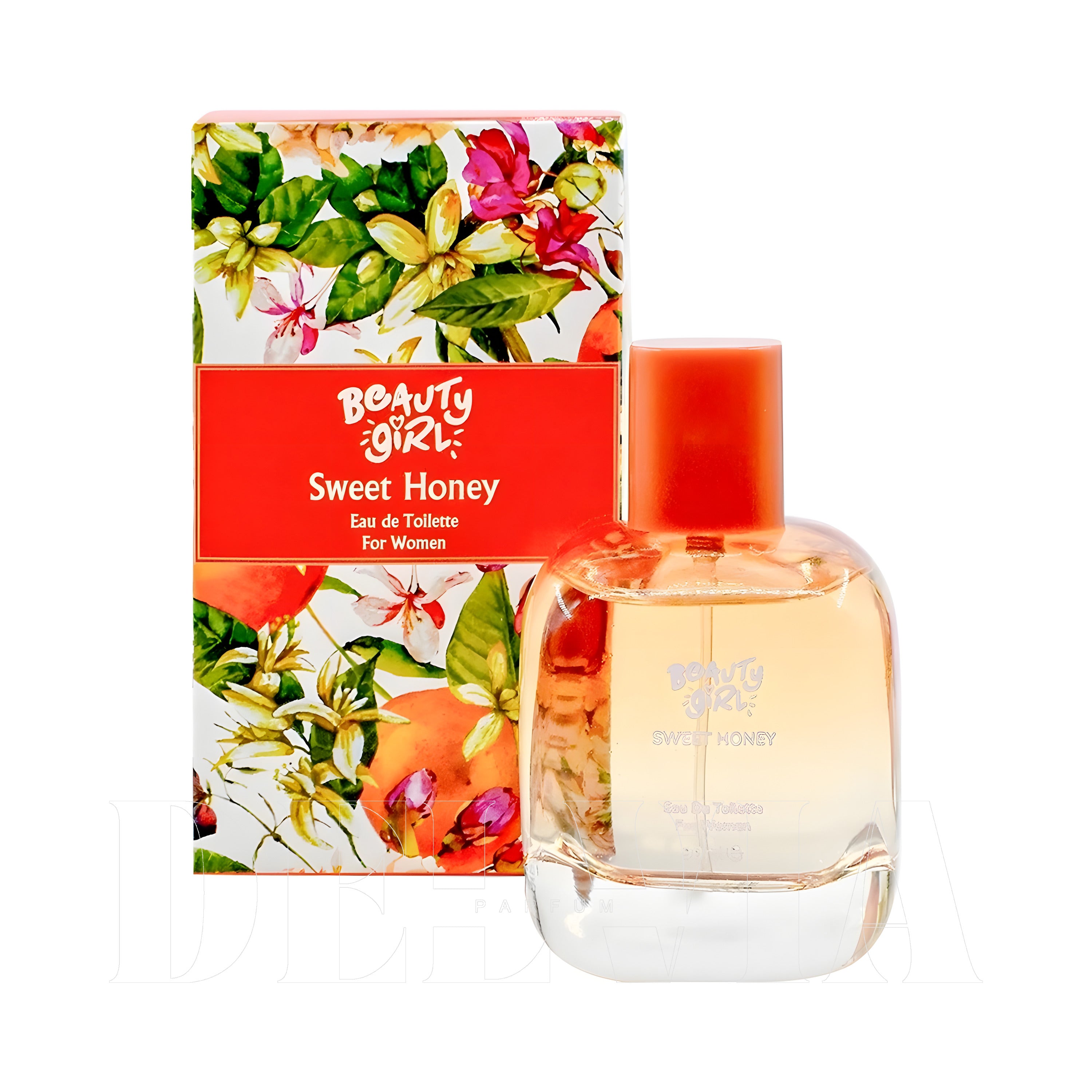 Beauty Girl Sweet Honey Edt Araba Kokusu — kutu ve şişe görseli