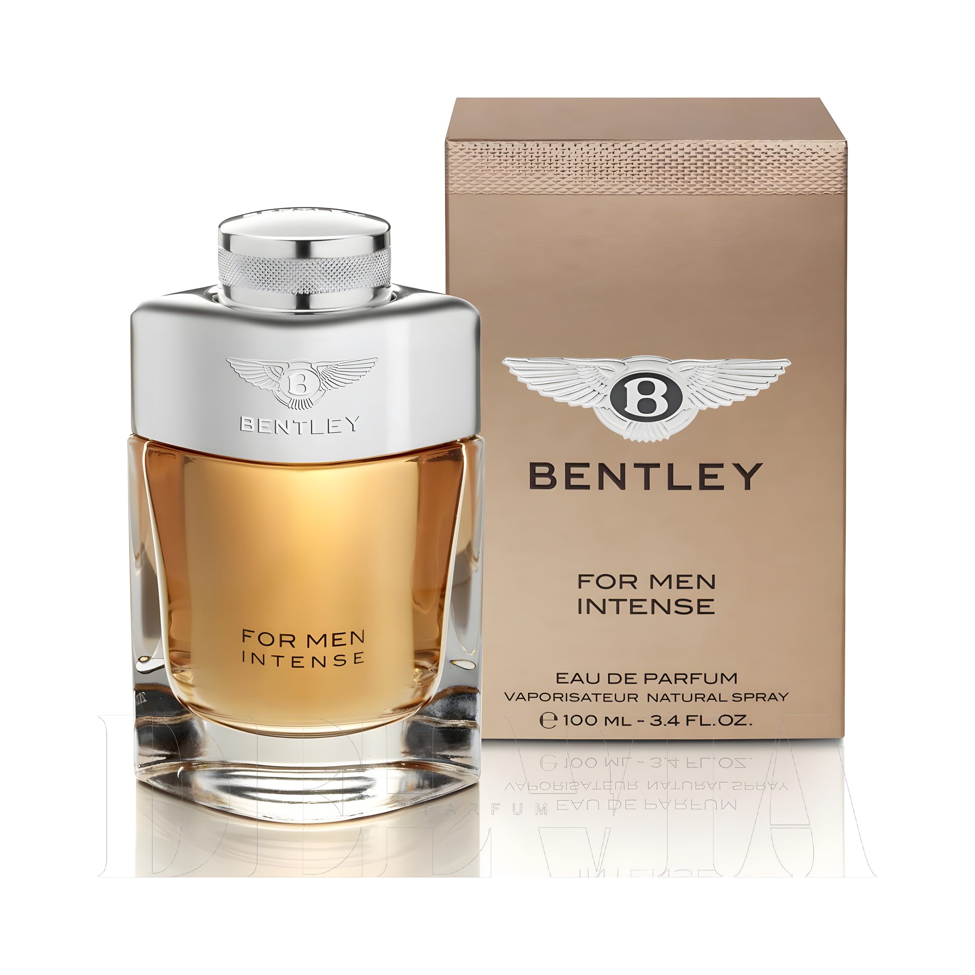 Bentley For Men Intense 30 ml dekant parfüm — kutu ve şişe görseli