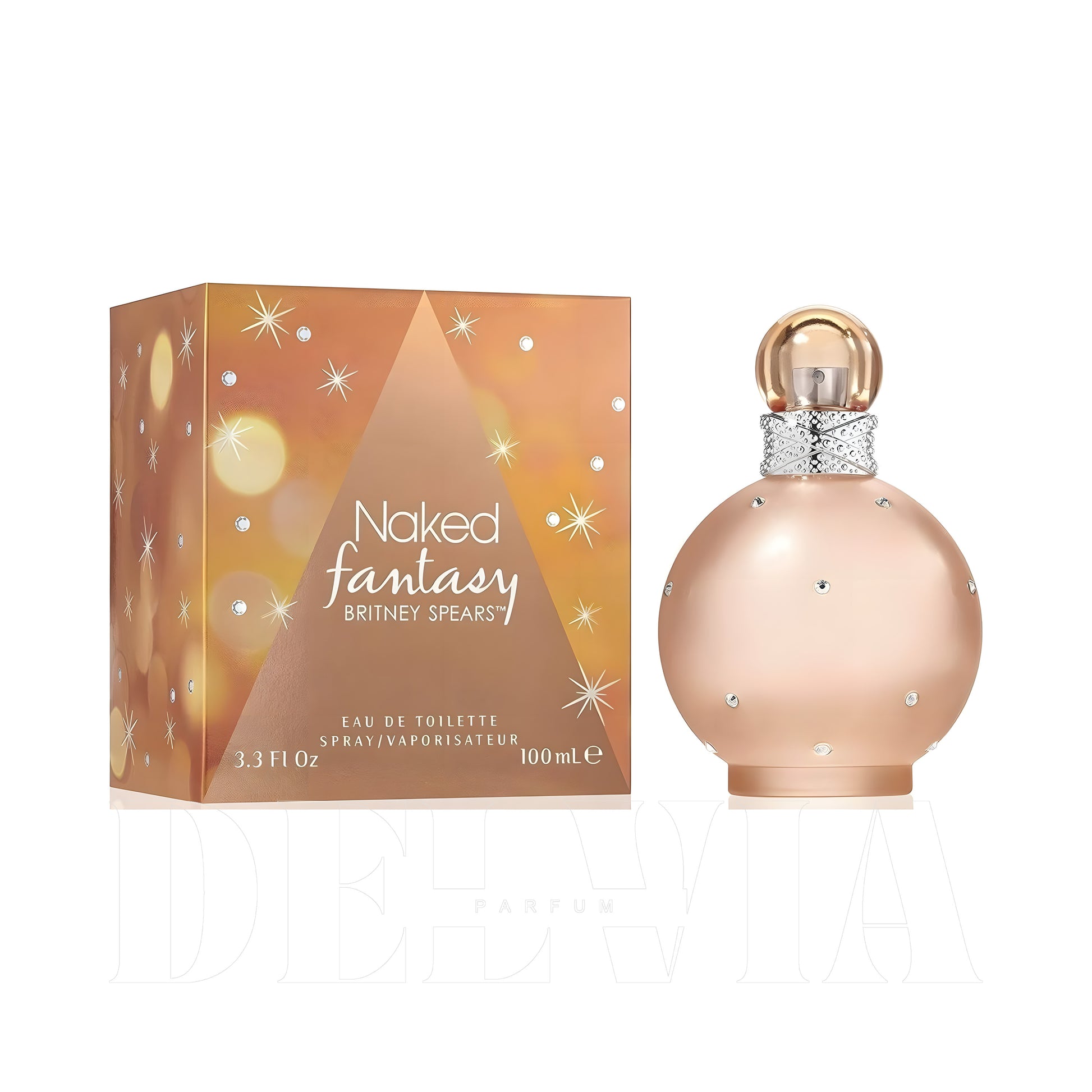 Britney Spears Naked Fantasy 30 ml dekant parfüm — kutu ve şişe görseli