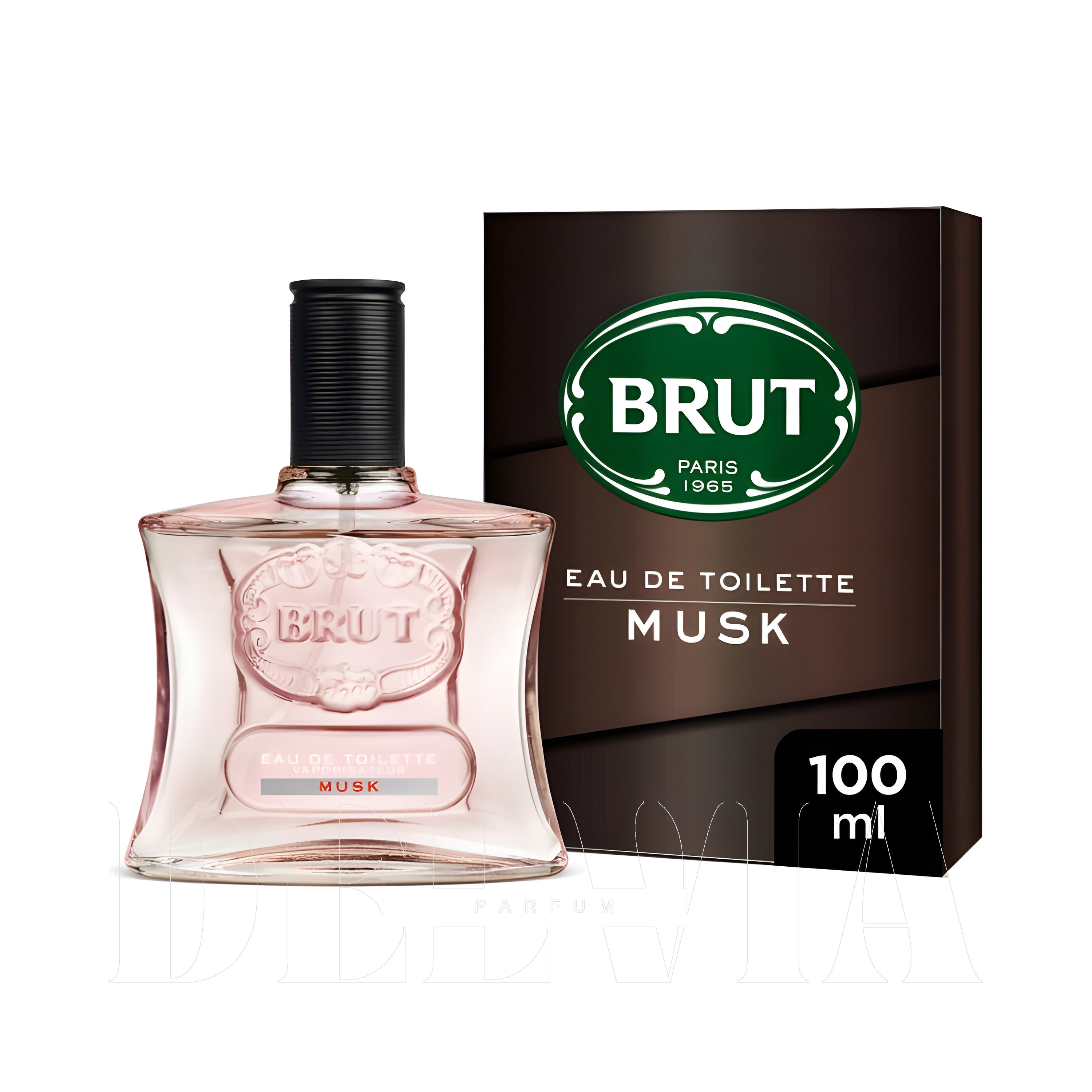 Brut Musk 30 ml dekant parfüm — kutu ve şişe görseli