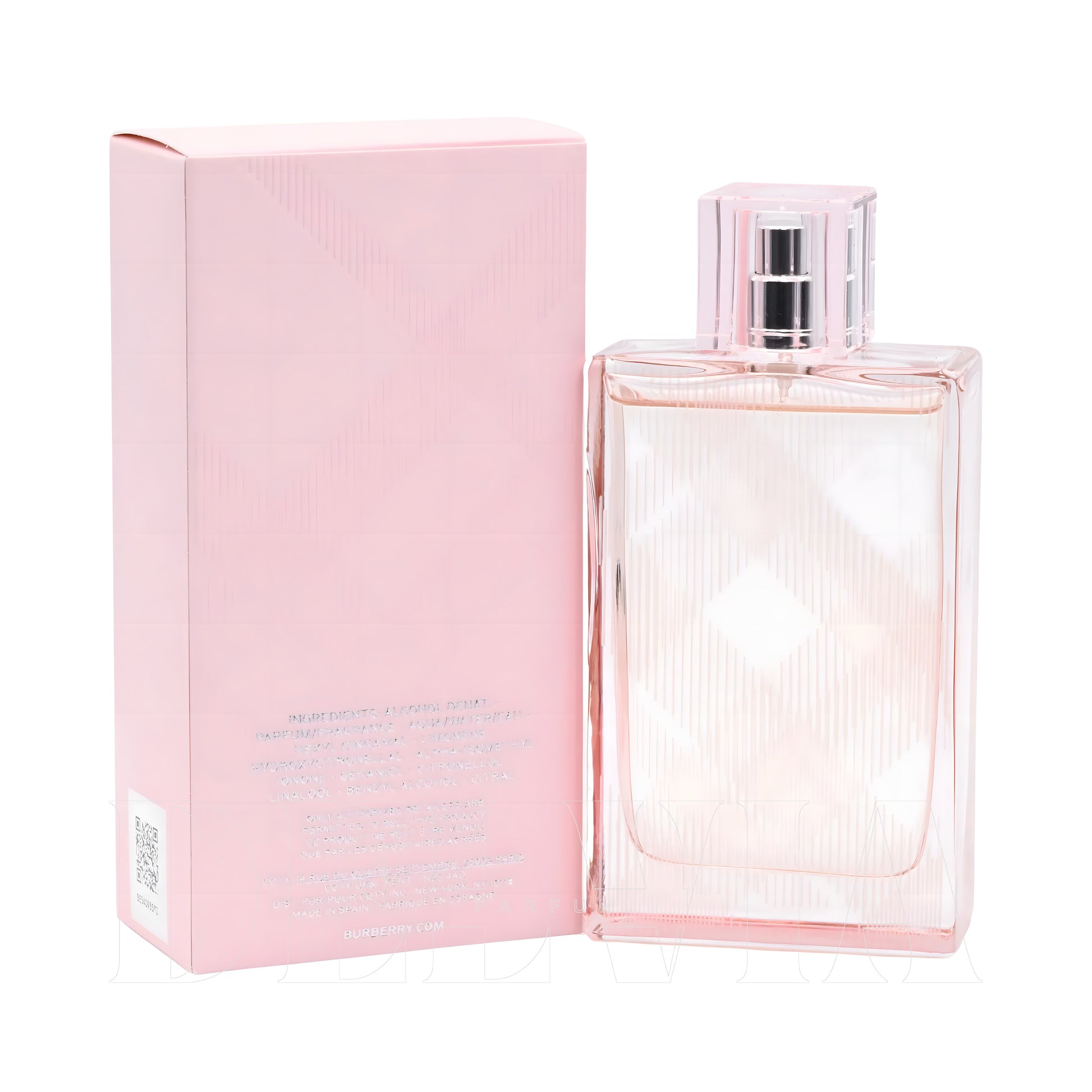 Burberry Brit Sheer 2 ml dekant parfüm — kutu ve şişe görseli