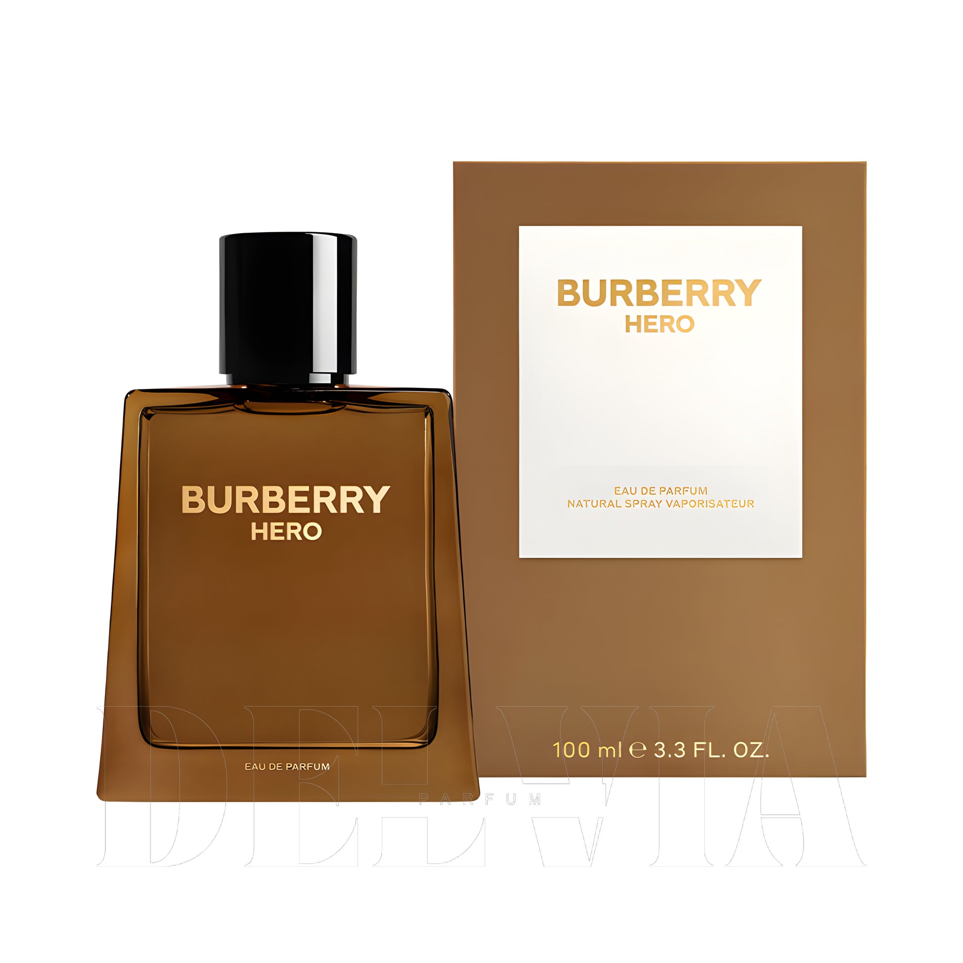 Burberry Hero Tam Boy Parfum — kutu ve şişe görseli