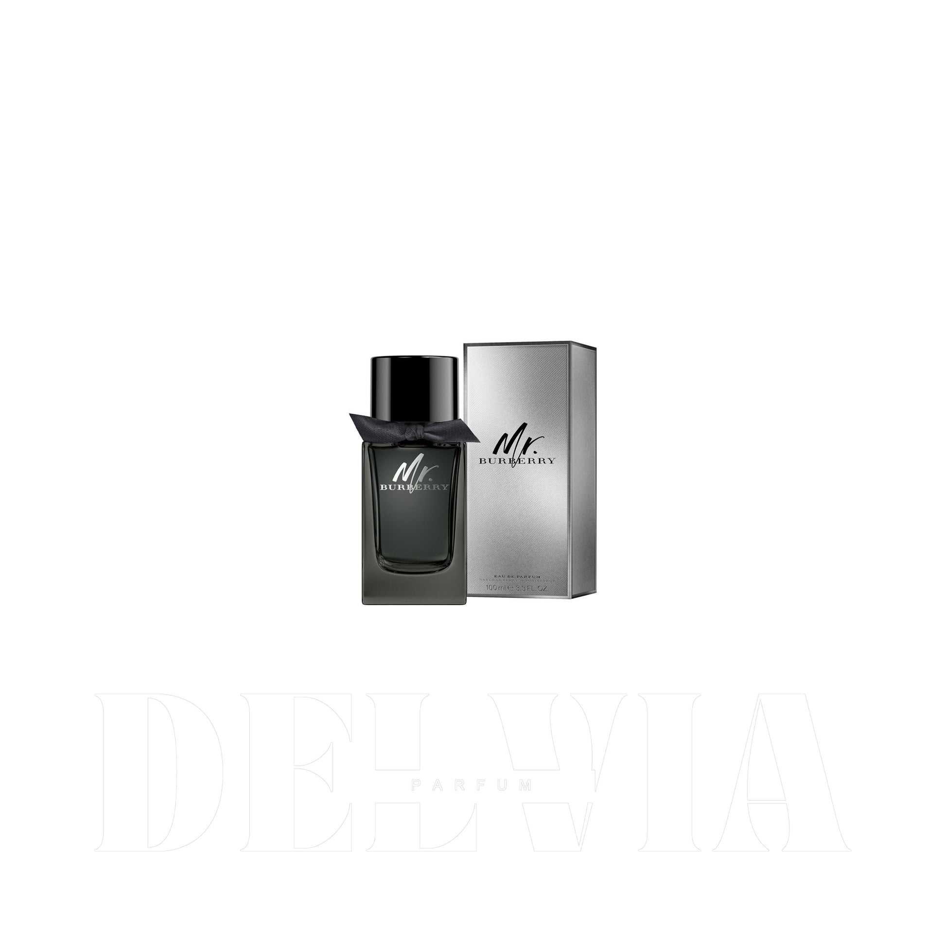 Burberry Mr Burberry 8 ml dekant parfüm — kutu ve şişe görseli