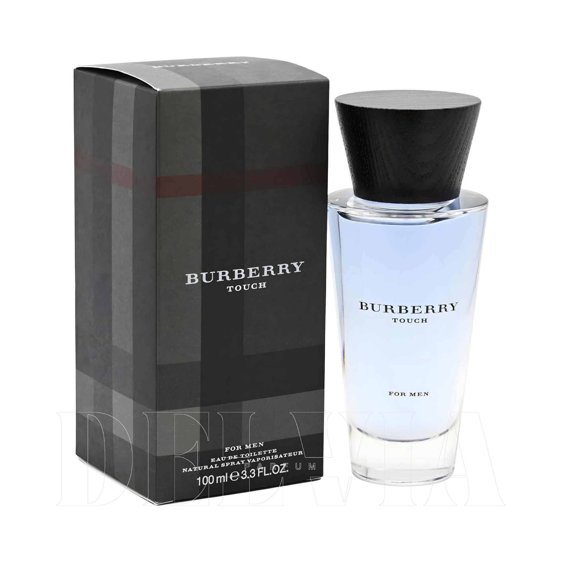 Burberry Touch 2 ml dekant parfüm — kutu ve şişe görseli