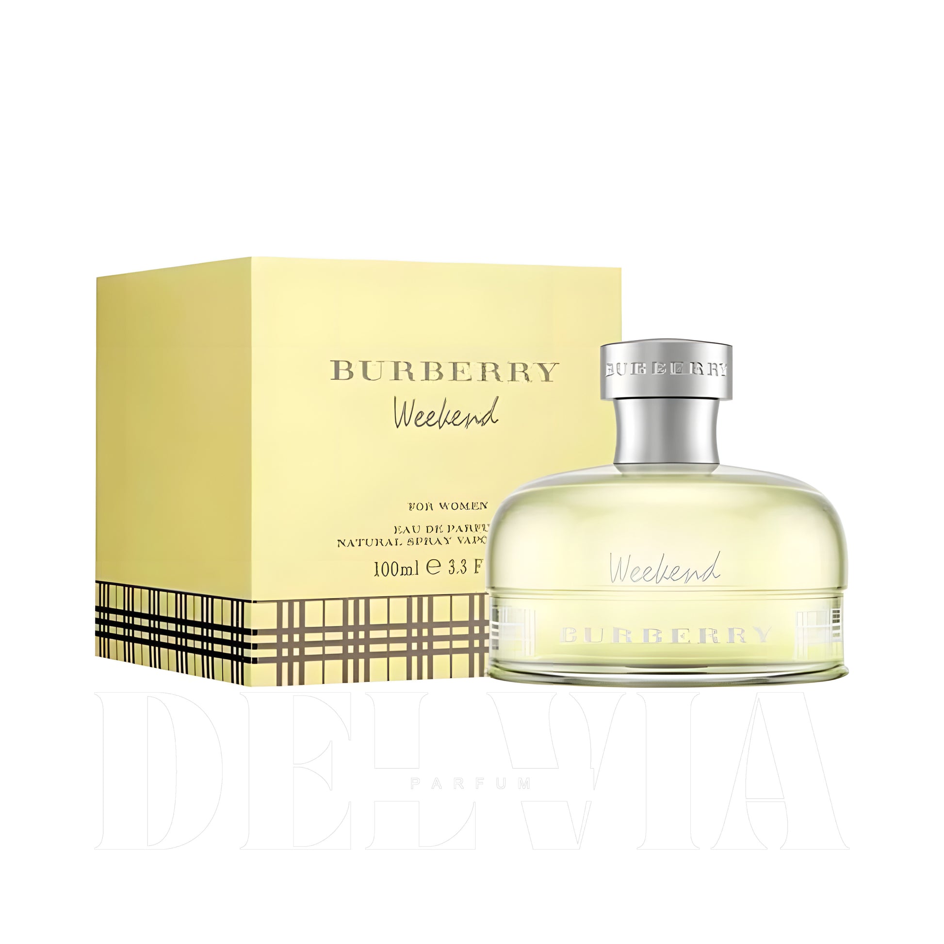 Burberry Weekend 2 ml dekant parfüm — kutu ve şişe görseli