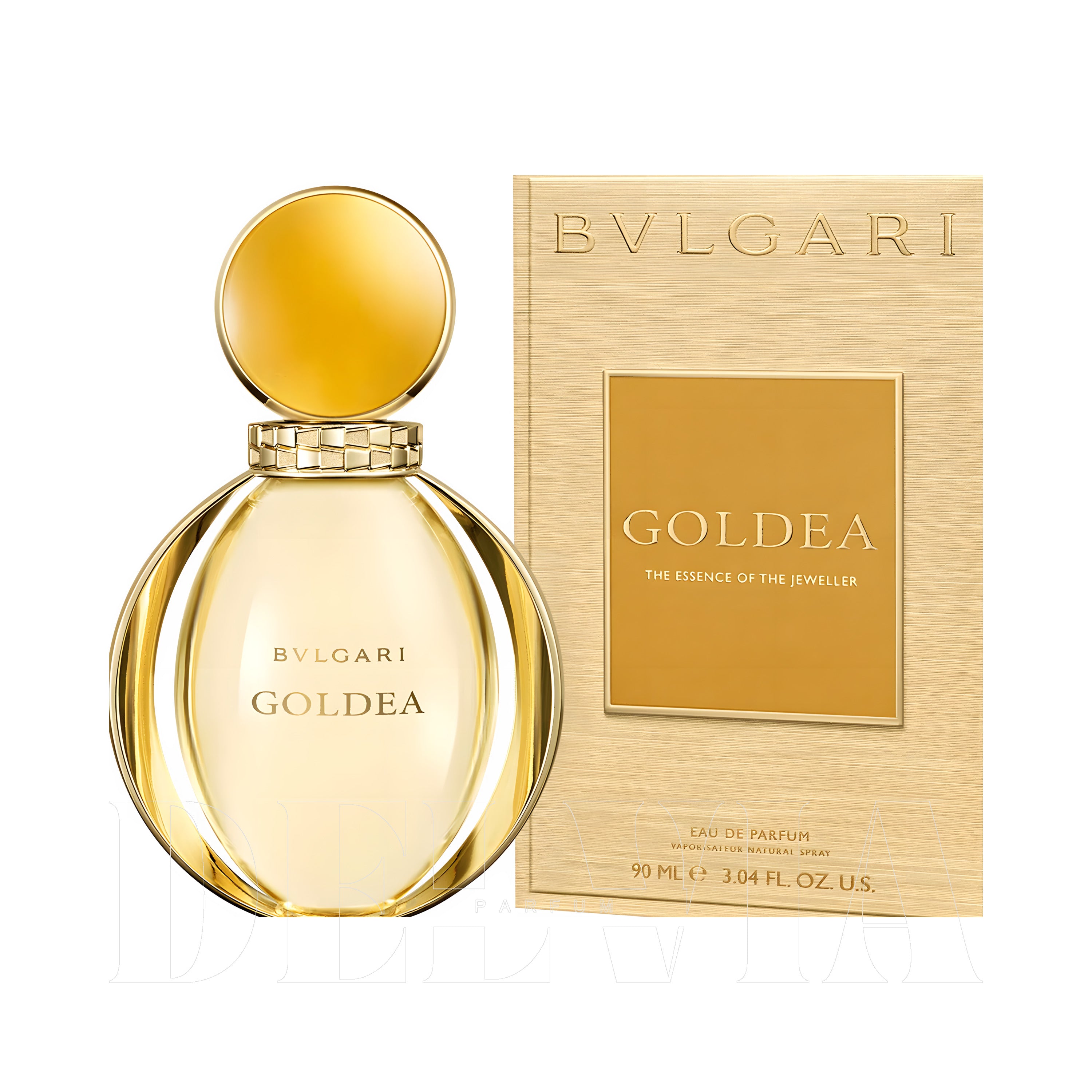 Bvlgari Goldea 2 ml dekant parfüm — kutu ve şişe görseli