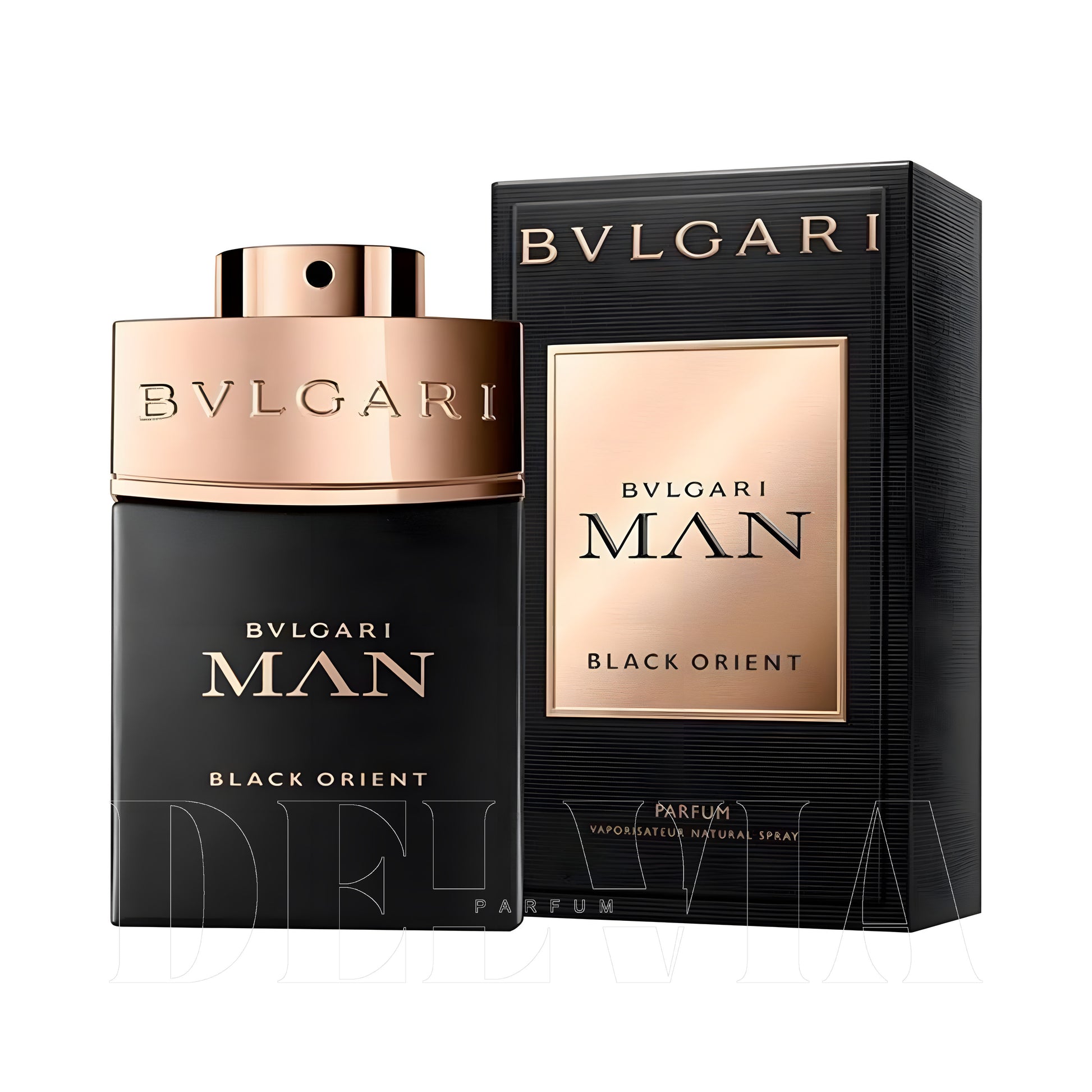 Bvlgari Man Black Orient Araba Kokusu — kutu ve şişe görseli
