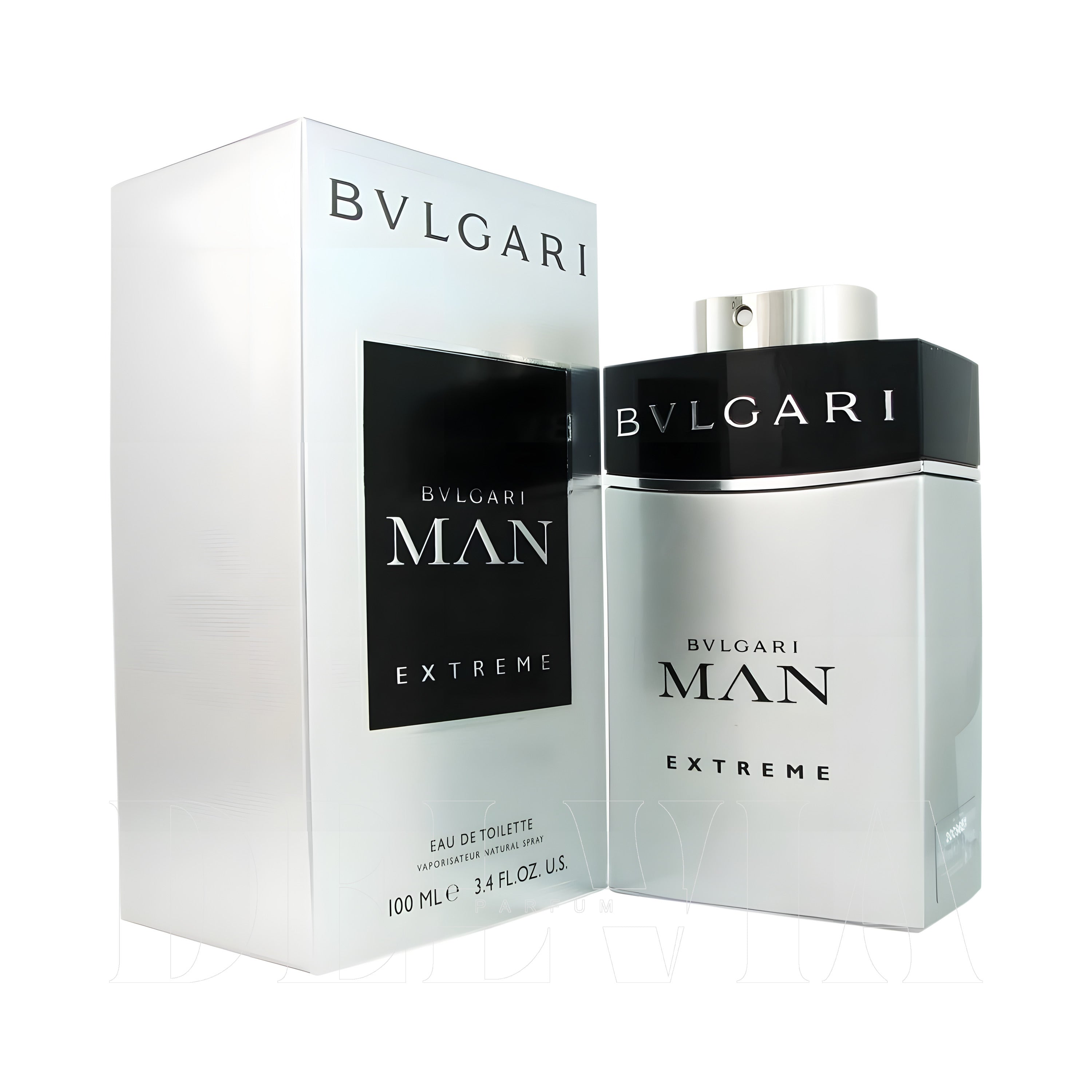 Bvlgari Man Extreme 3 ml dekant parfüm — kutu ve şişe görseli
