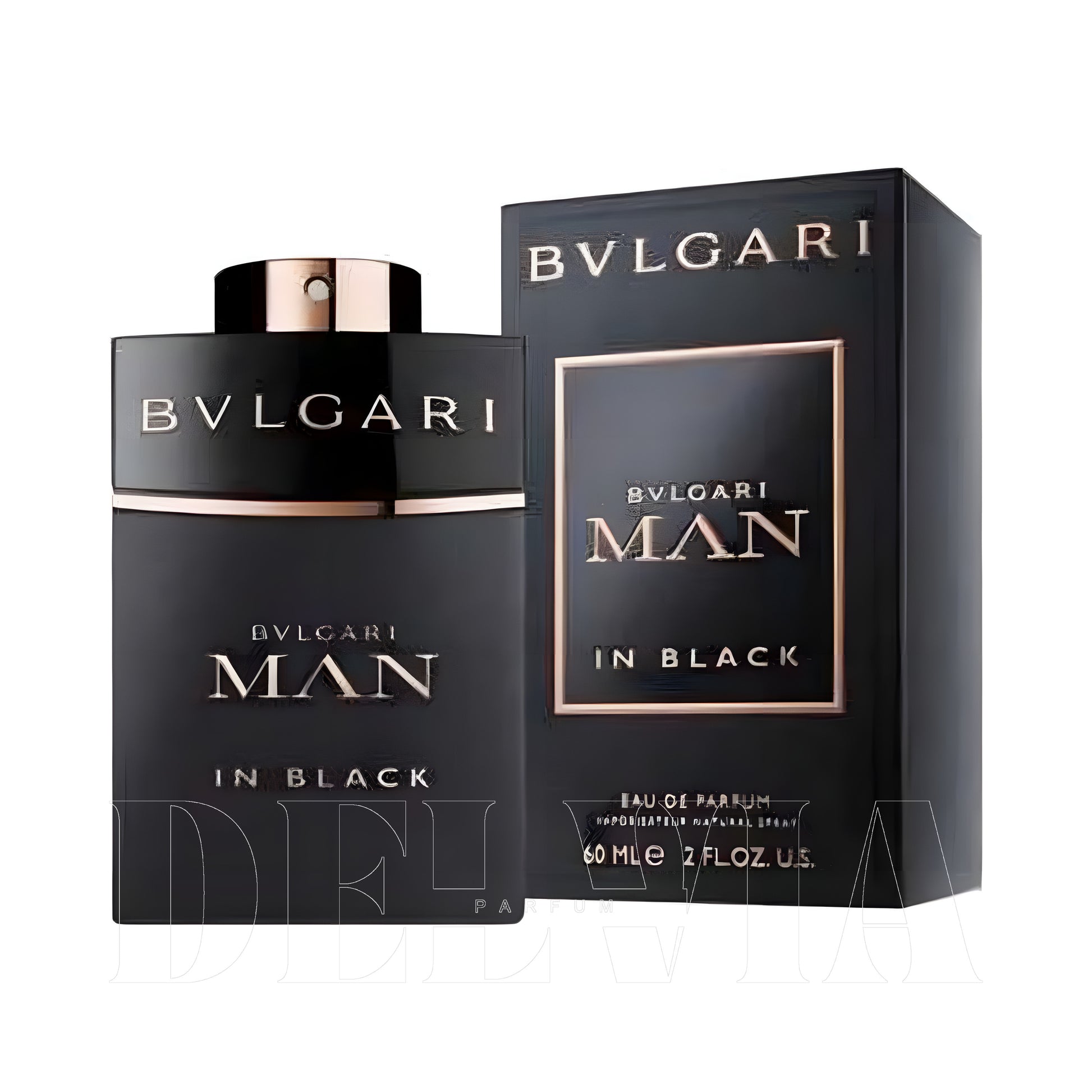 Bvlgari Man In Black 3 ml dekant parfüm — kutu ve şişe görseli
