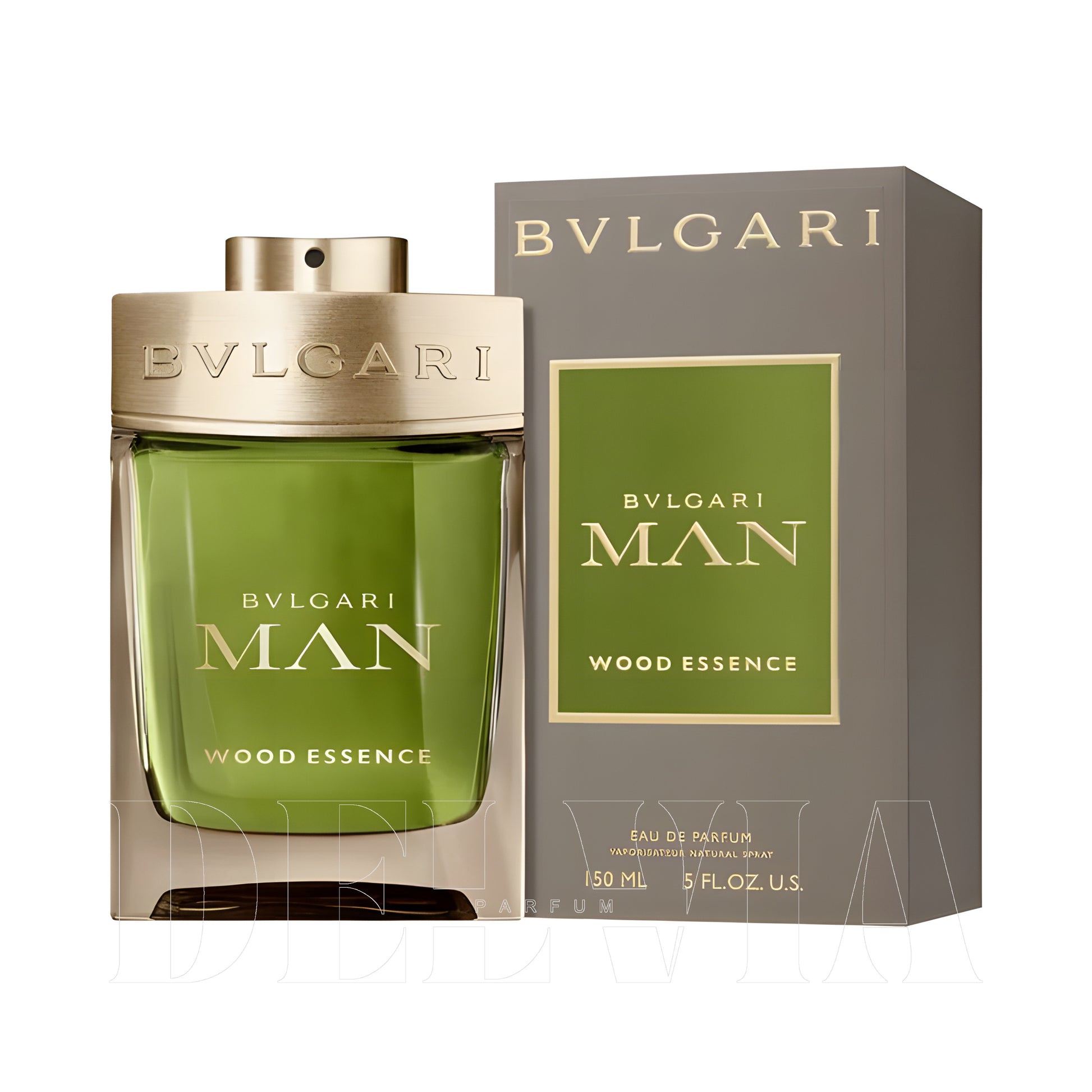 Bvlgari Man Wood Essence 2 ml dekant parfüm — kutu ve şişe görseli