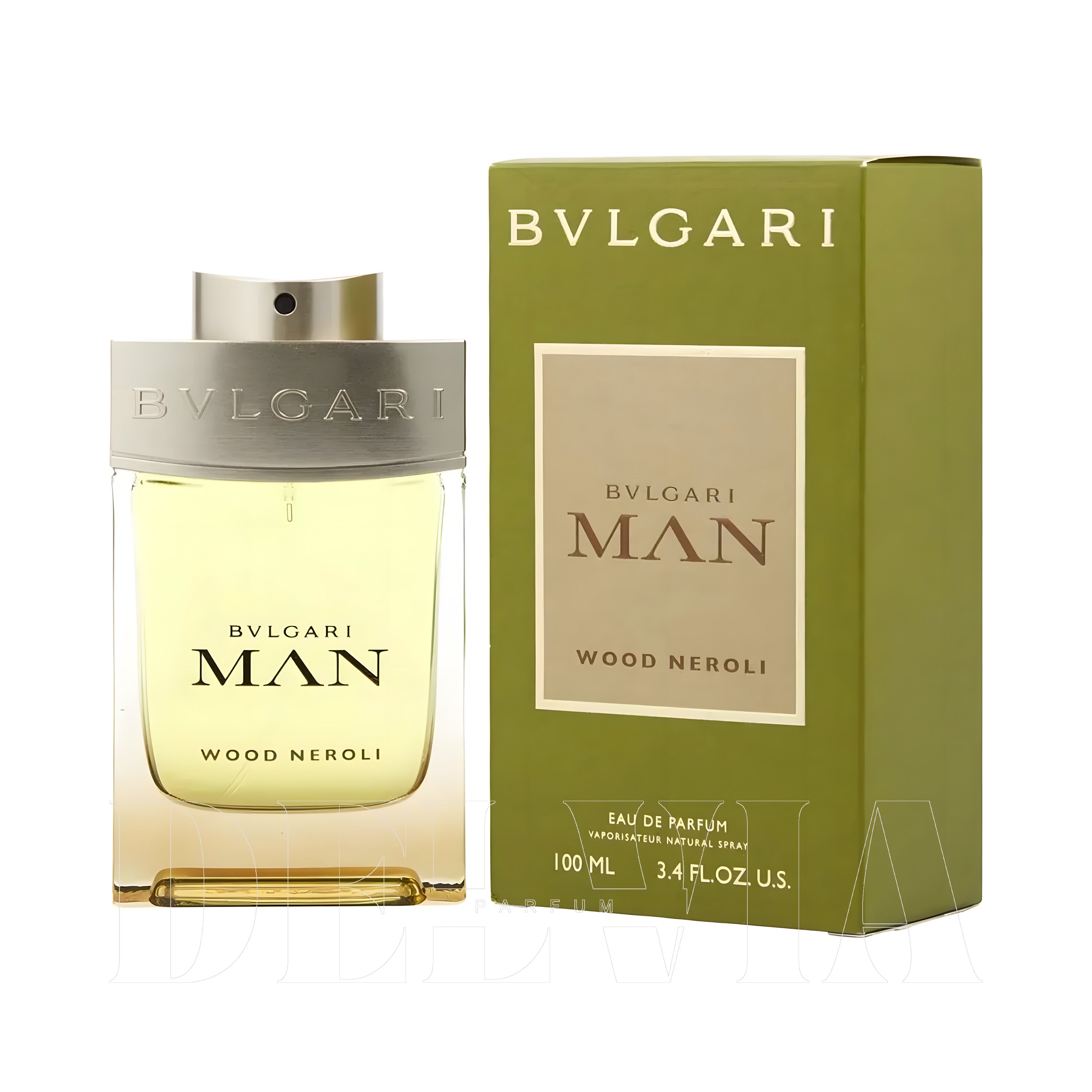 Bvlgari Man Wood Neroli 20 ml dekant parfüm — kutu ve şişe görseli