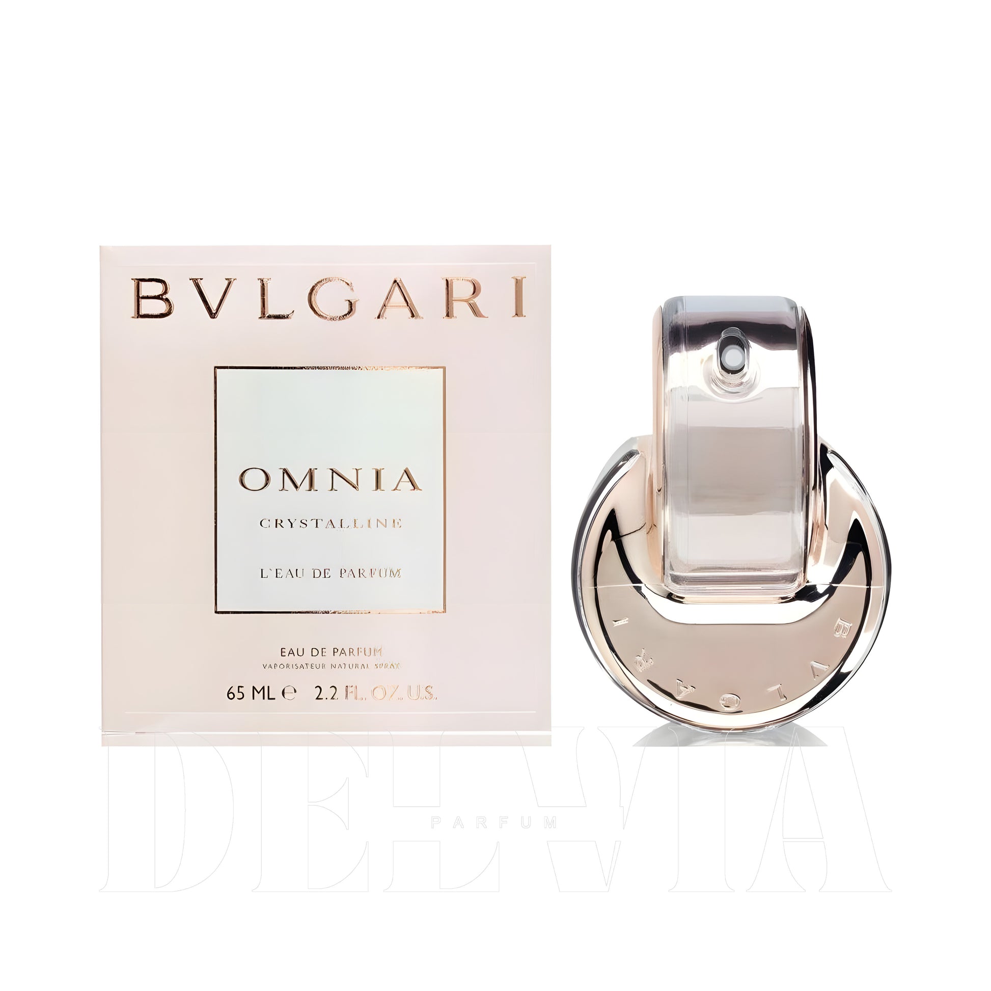 Bvlgari Omnia Crystalline Katı Parfum — kutu ve şişe görseli