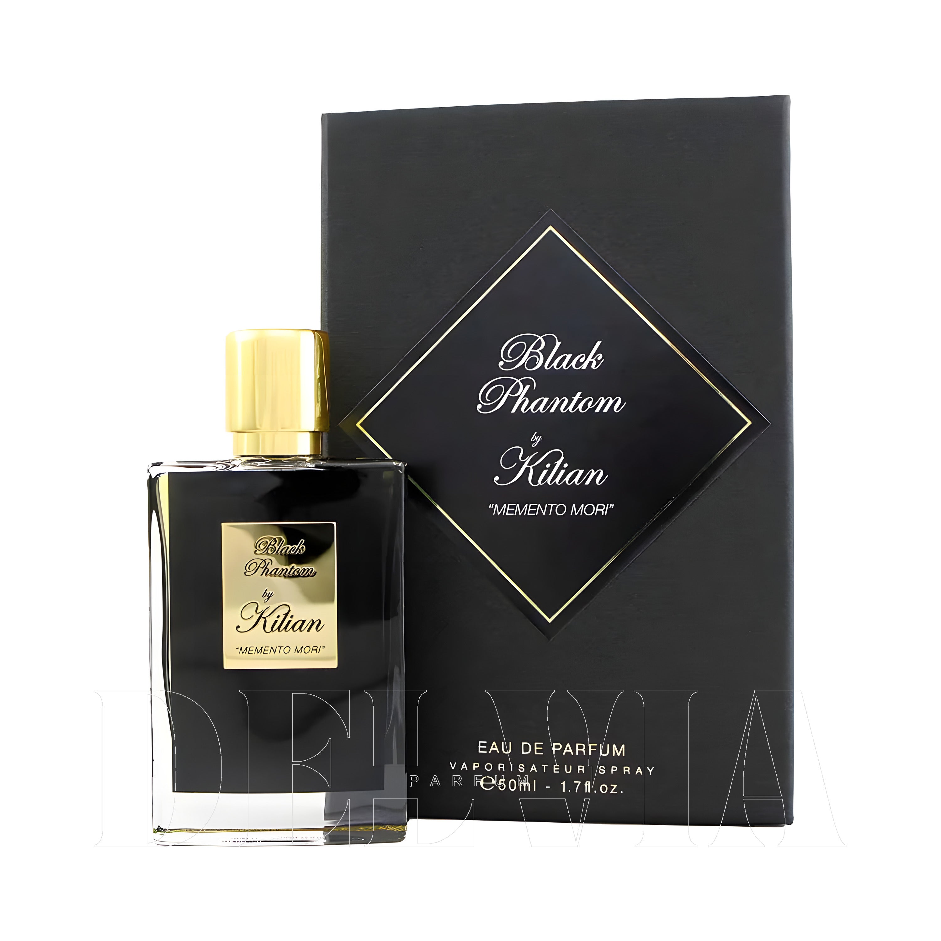 By Kilian Black Phantom 10 ml dekant parfüm — kutu ve şişe görseli