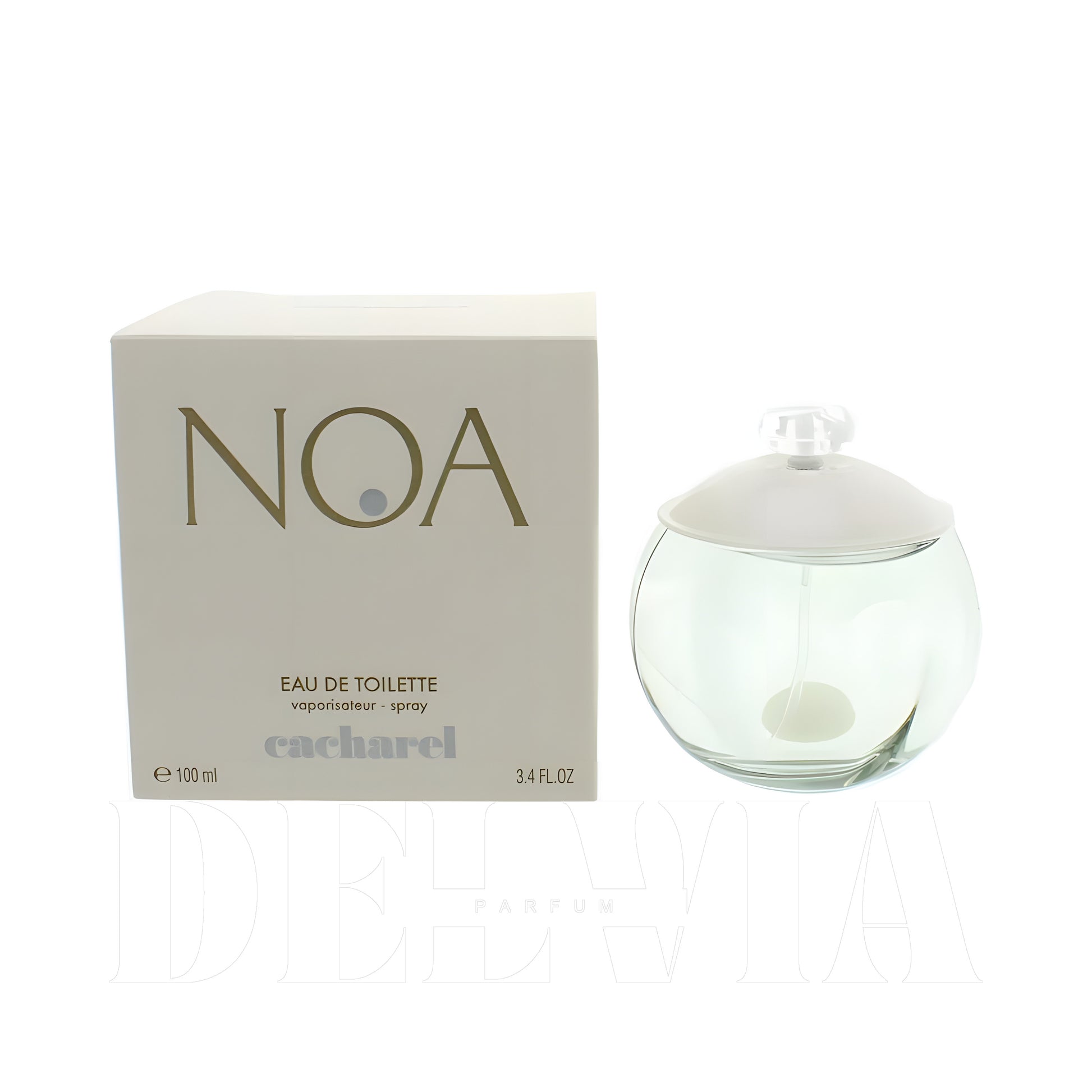 Cacharel Noa Katı Parfum — kutu ve şişe görseli
