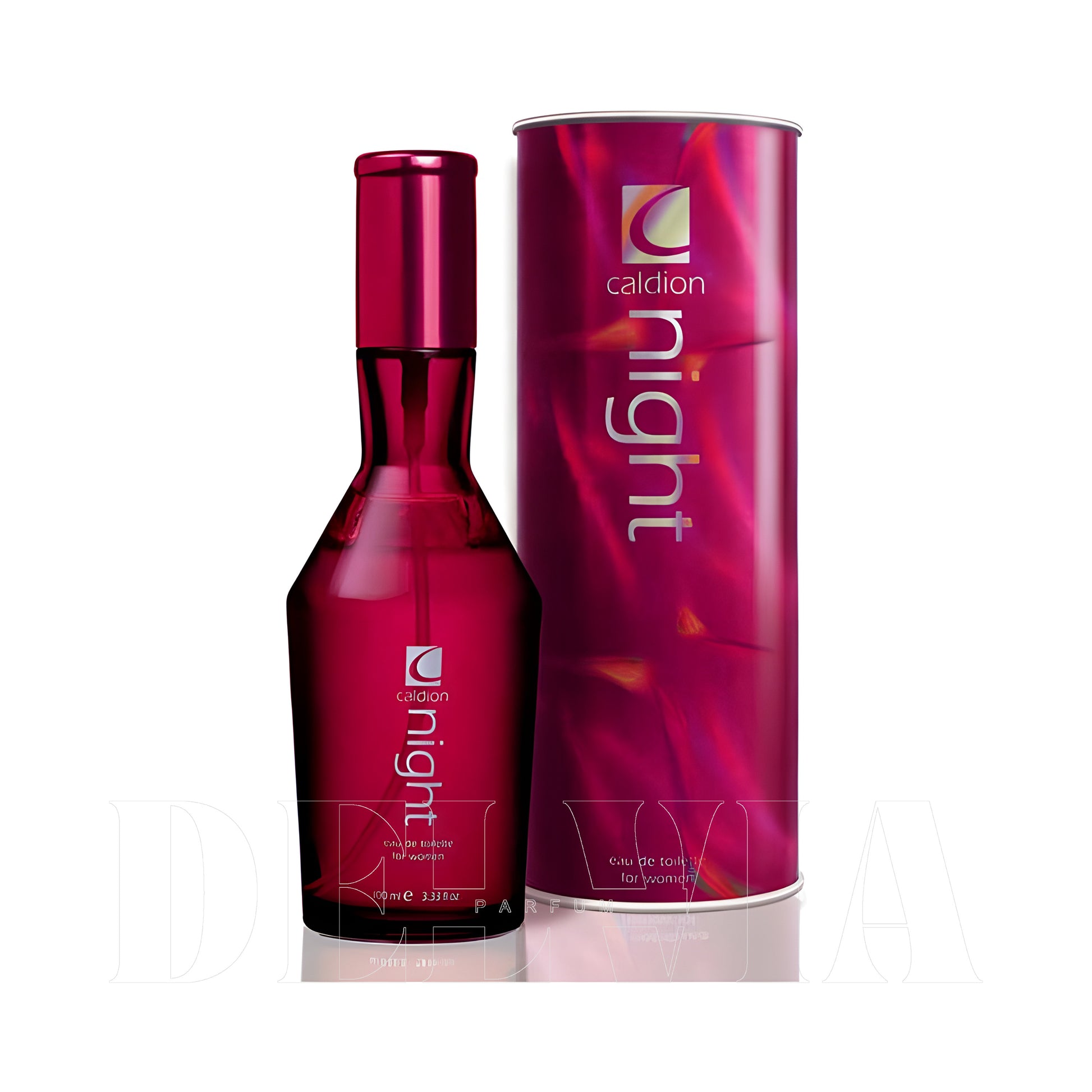 Caldion Night Women 1 ml dekant parfüm — kutu ve şişe görseli