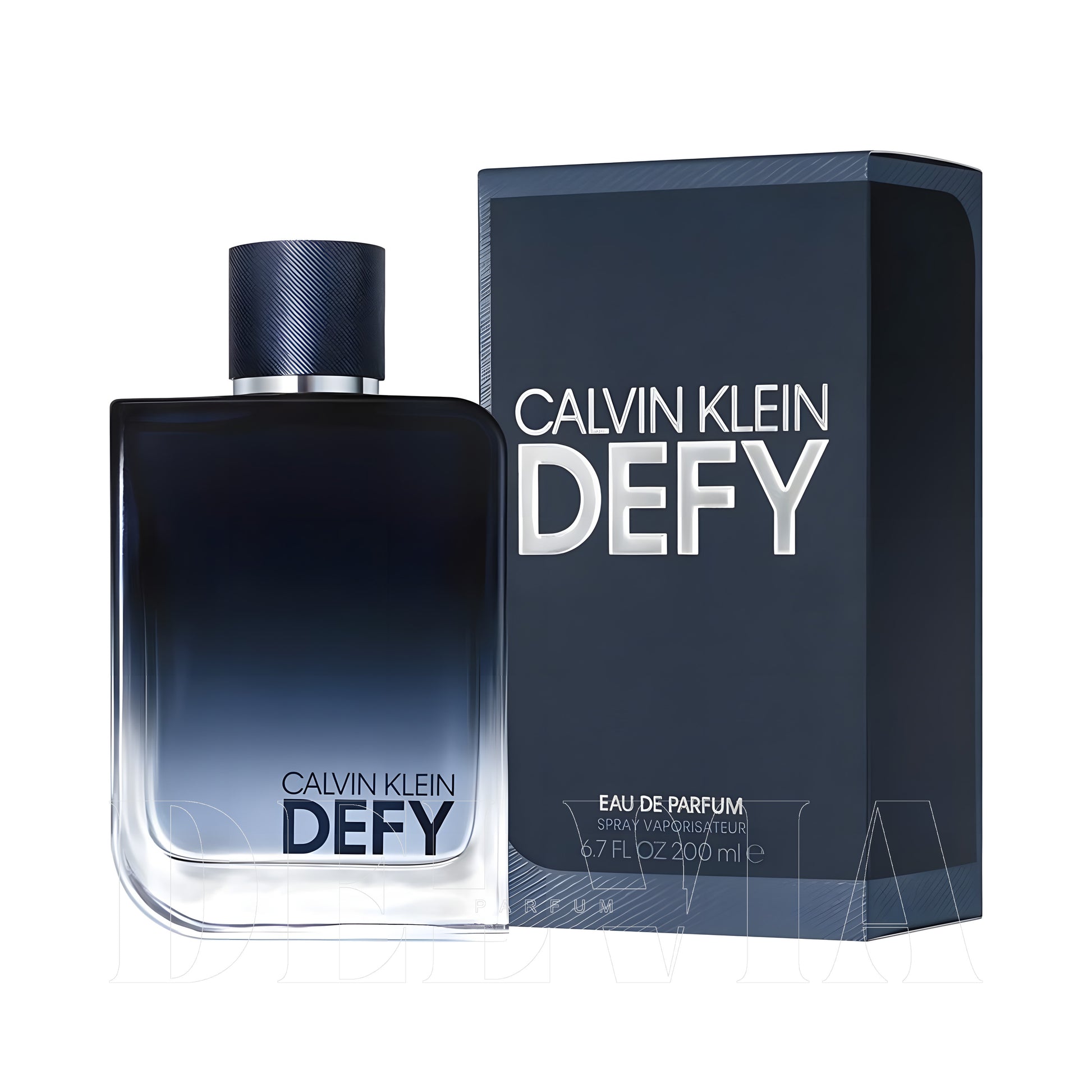 Calvin Klein Ck Defy 20 ml dekant parfüm — kutu ve şişe görseli
