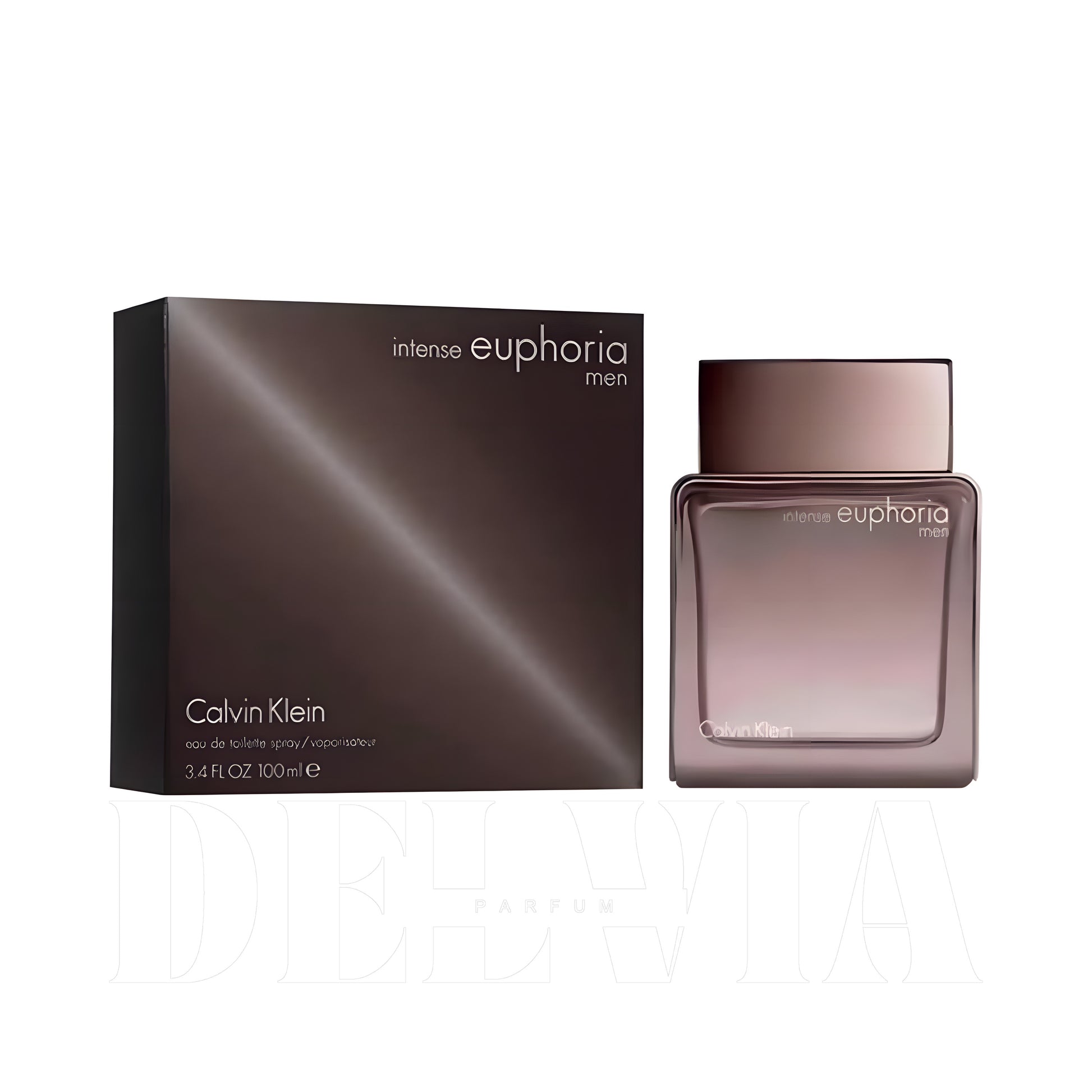 Calvin Klein Euphoria Intense 2 ml dekant parfüm — kutu ve şişe görseli